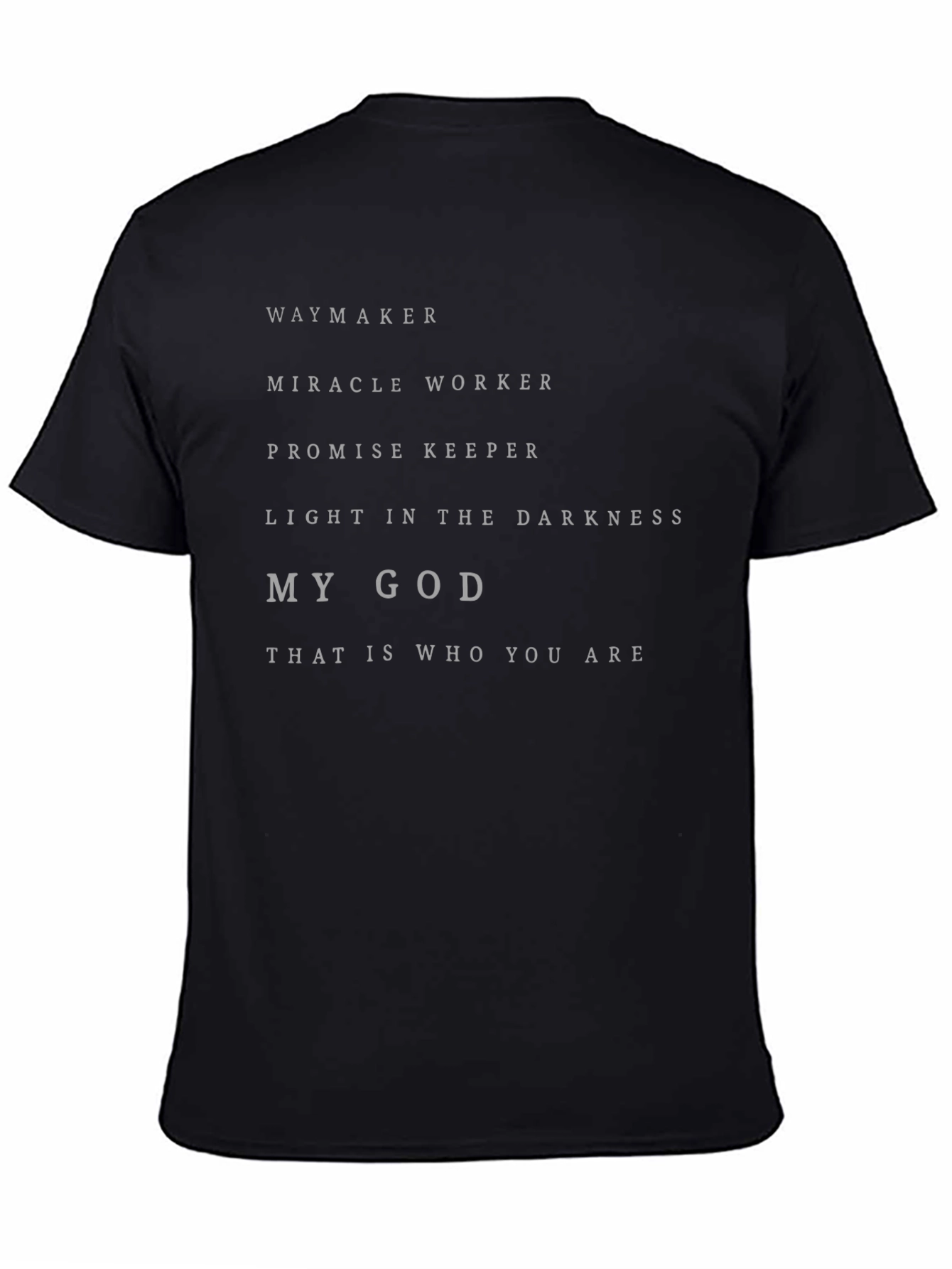 Waymaker Christian T-Shirt - Miracle Worker God Tee