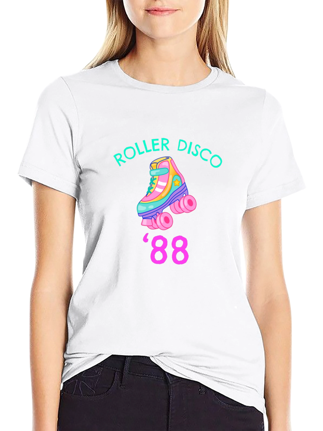 Retro Roller Disco 88 T-Shirt