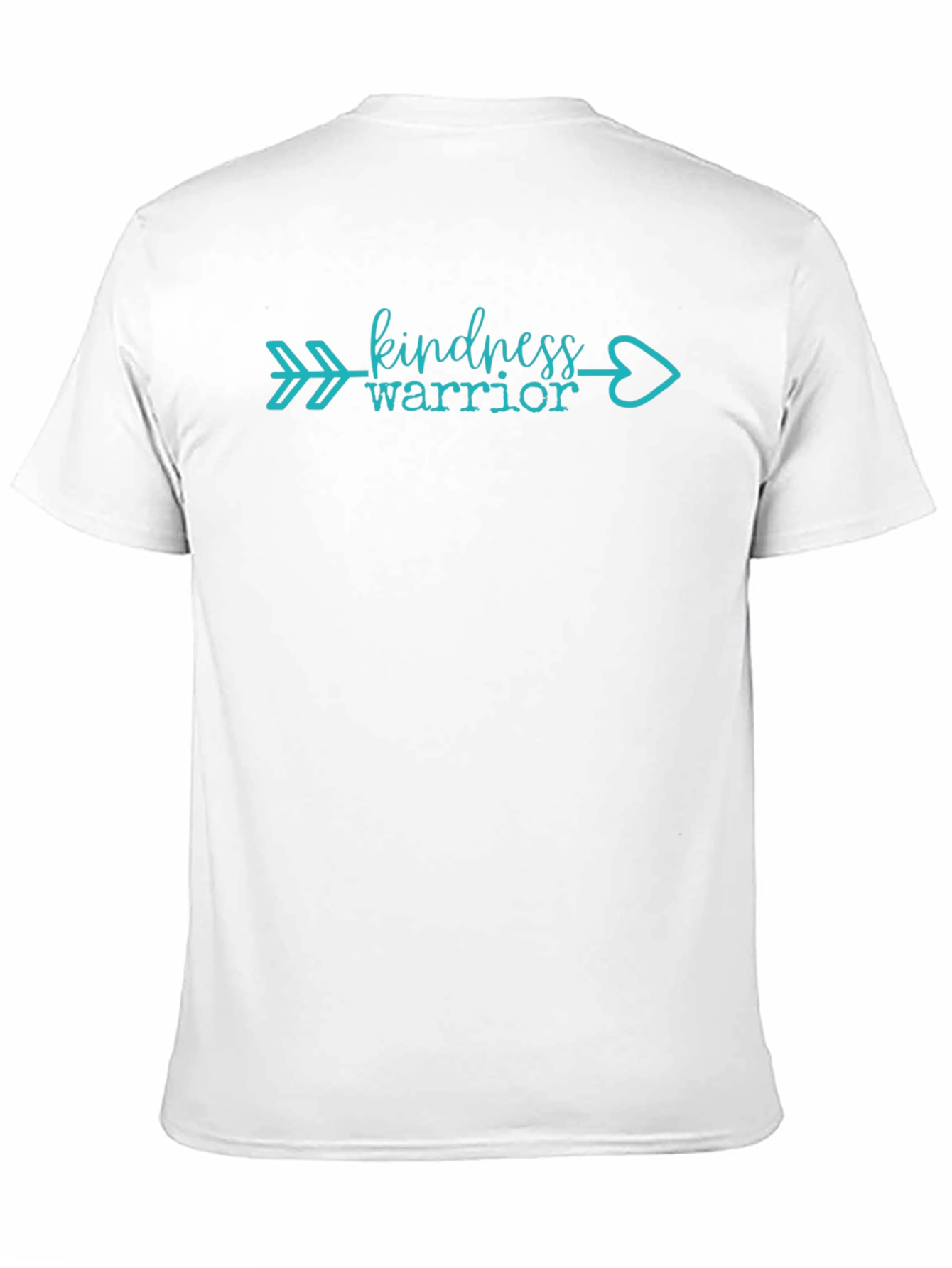 Kindness Warrior T-Shirt - Teal Arrow Design