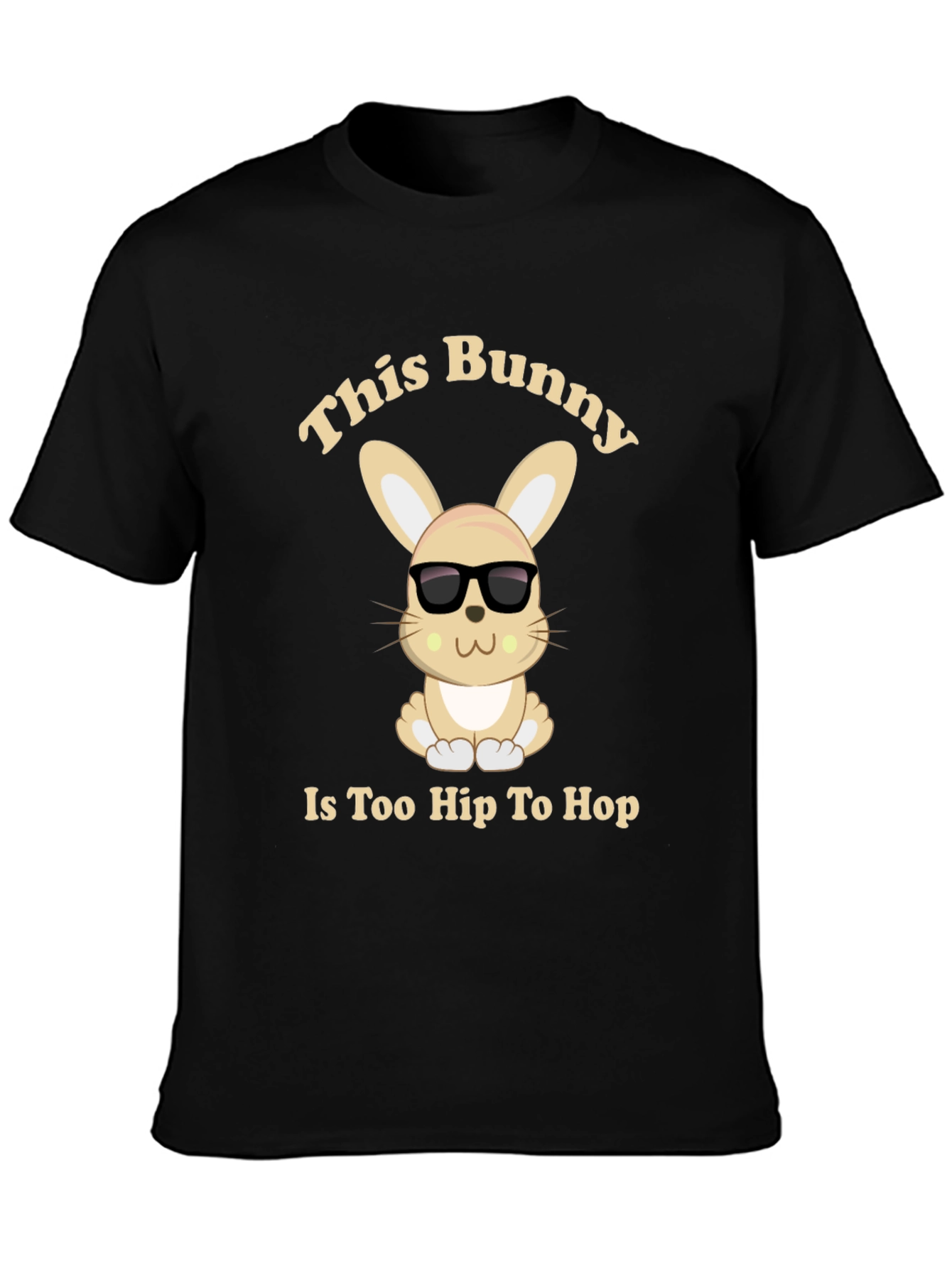 Cool Bunny Graphic Tee - Too Hip To Hop