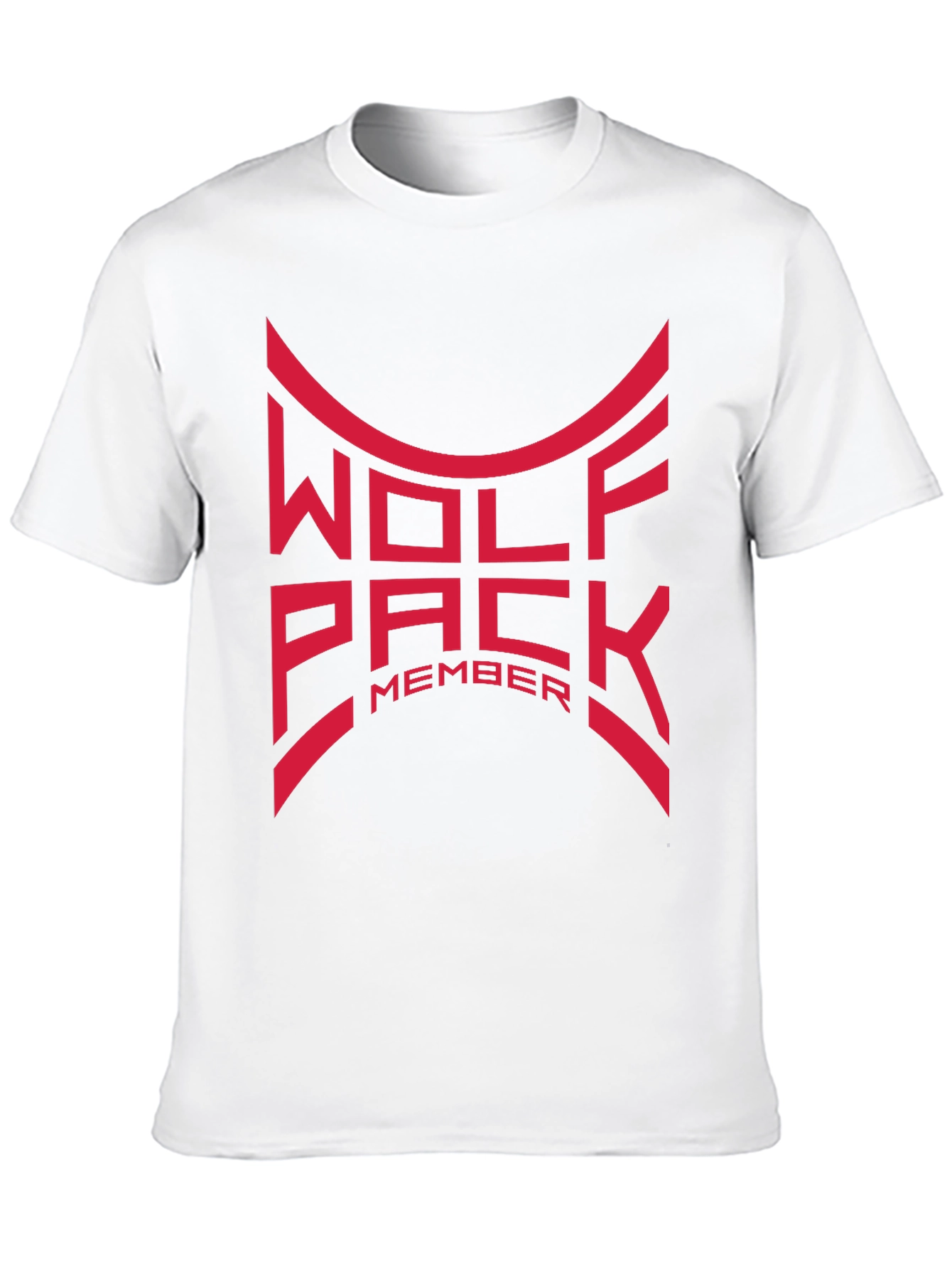 Wolfpack Member Graphic T-Shirt - Black