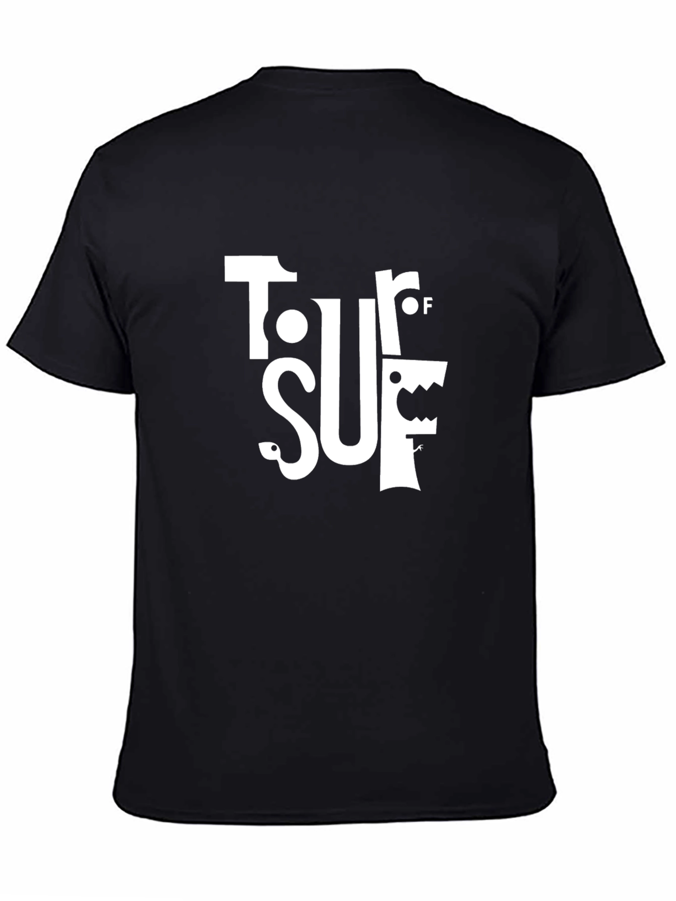 Tour of SUF Black Graphic Tee