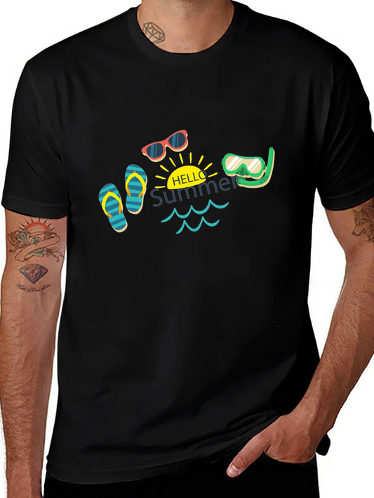 Hello Summer Graphic T-Shirt