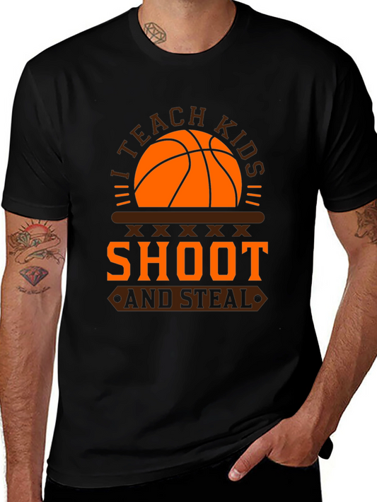 I Teach Kids Shoot And Steal T-Shirt