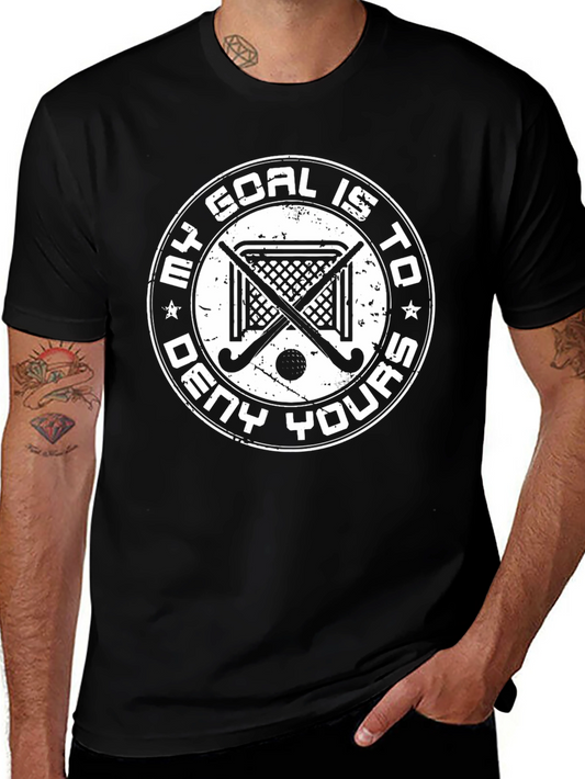 Hockey Goal T-Shirt - Deny Yours