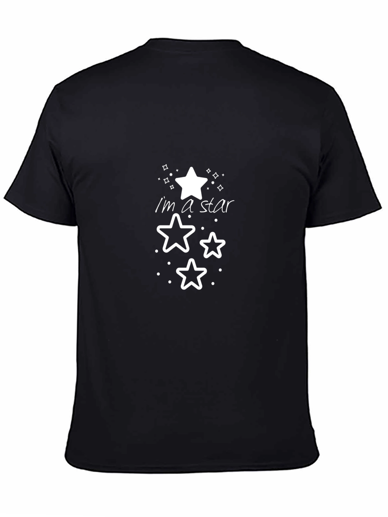 Im a Star Graphic Tee - Mens Black T-Shirt