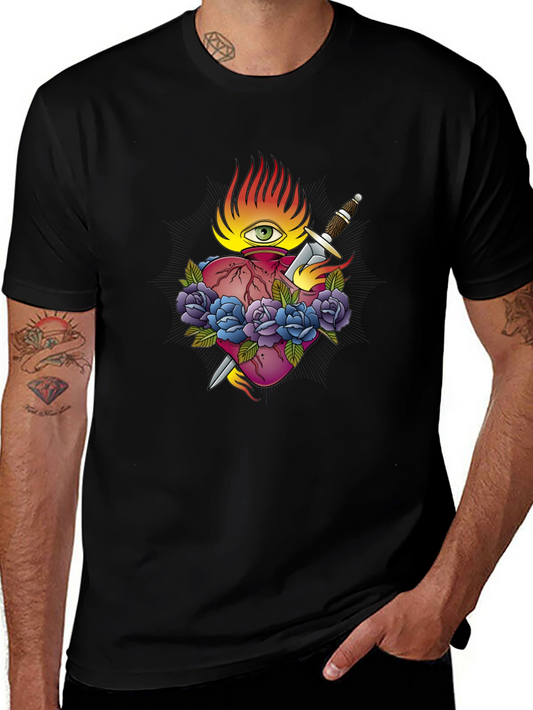 Heart & Dagger Graphic Tee