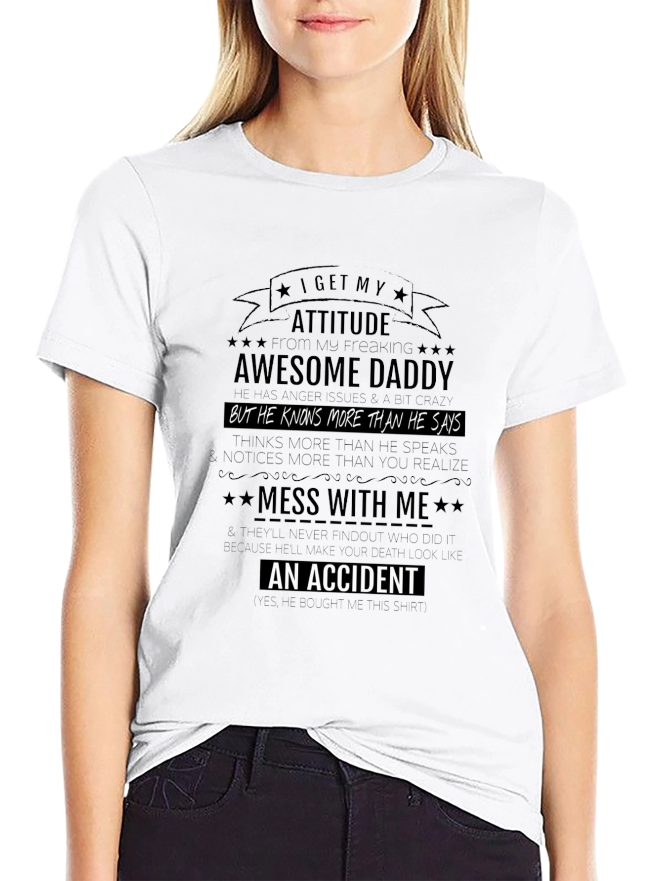 Awesome Daddy Attitude T-Shirt