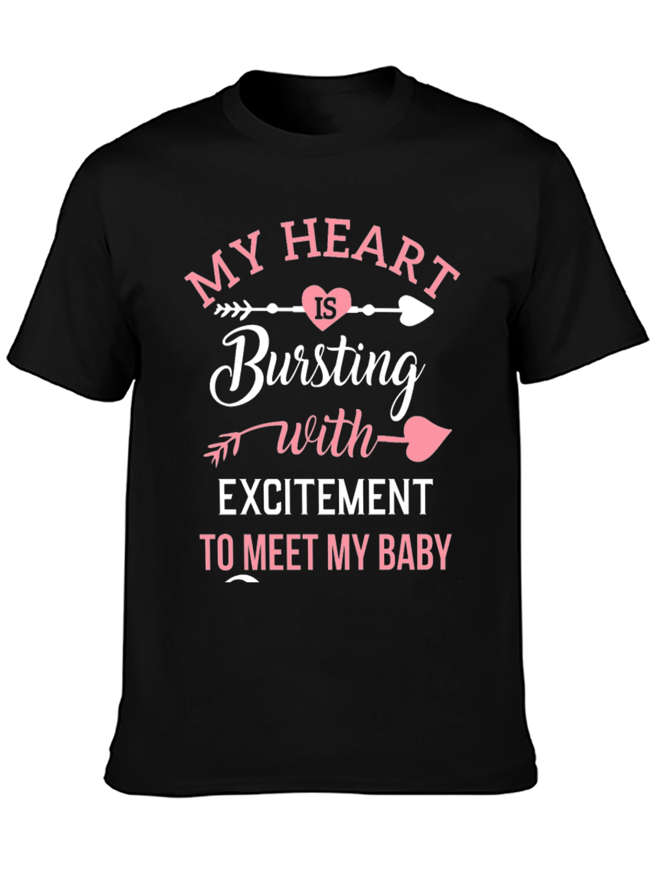 My Heart Is Bursting To Meet My Baby T-Shirt