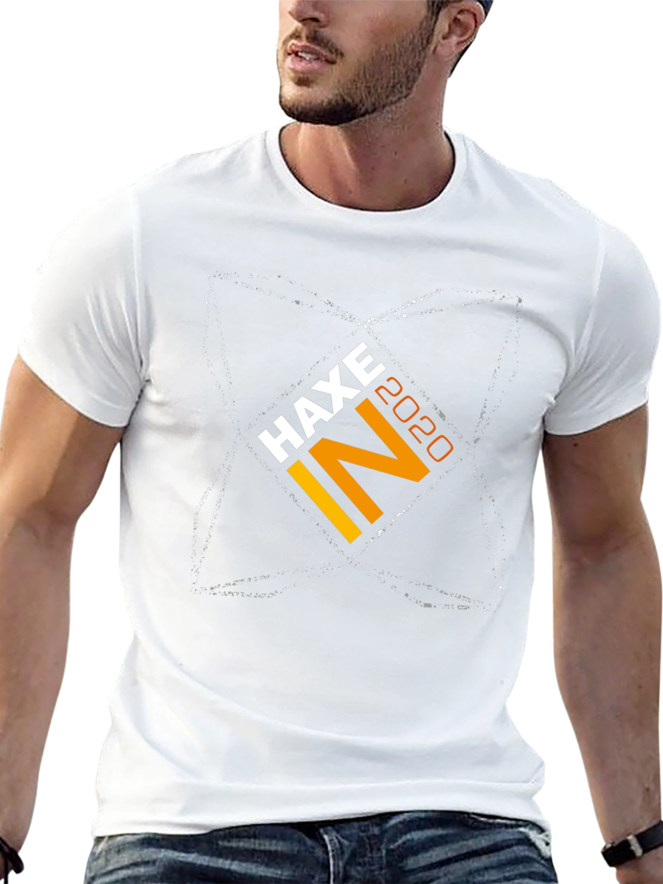 HAXE IN 2020 Graphic Tee - Trendy Black T-Shirt