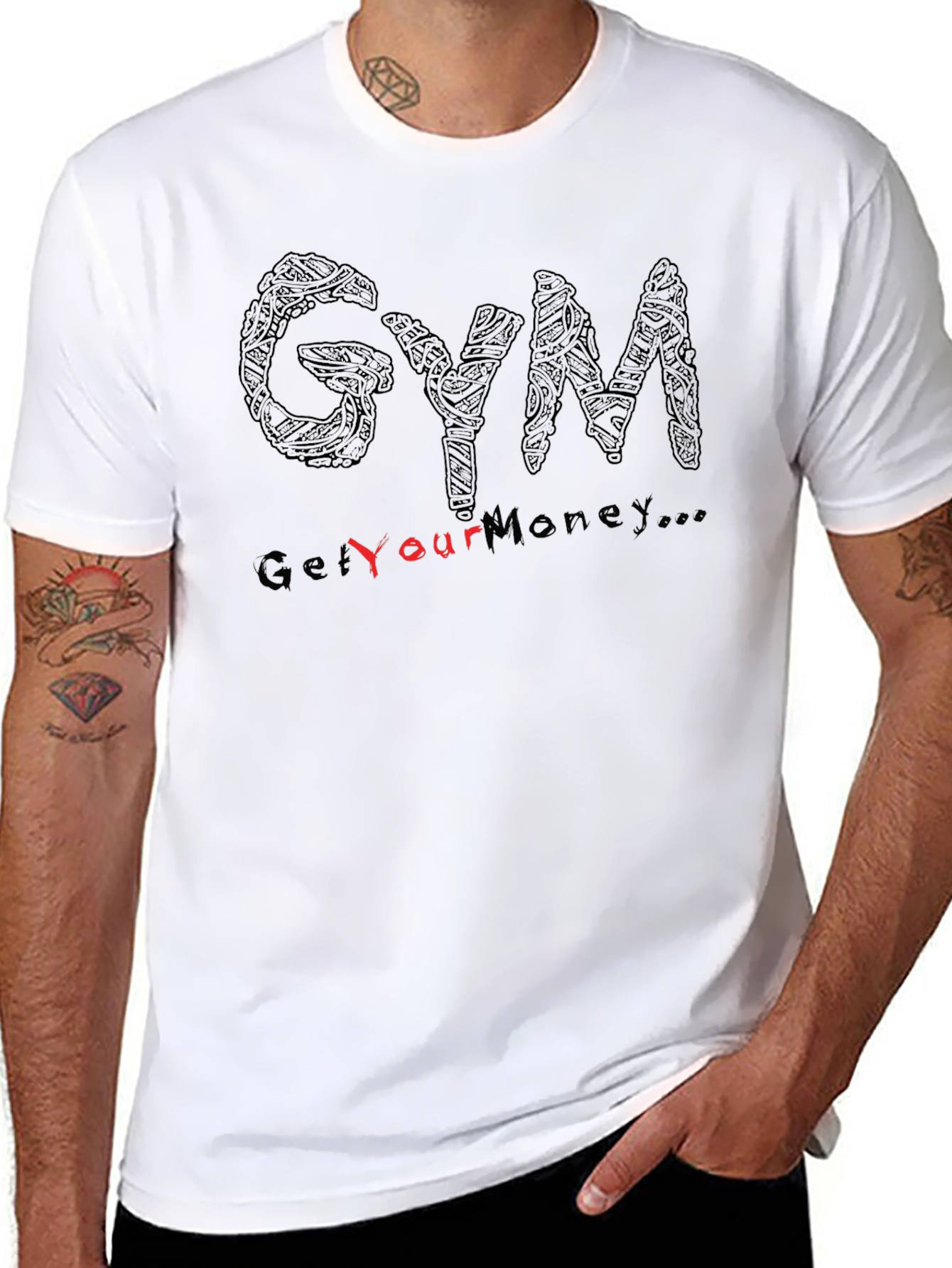 GYM Graphic Tee - Get Your Money
