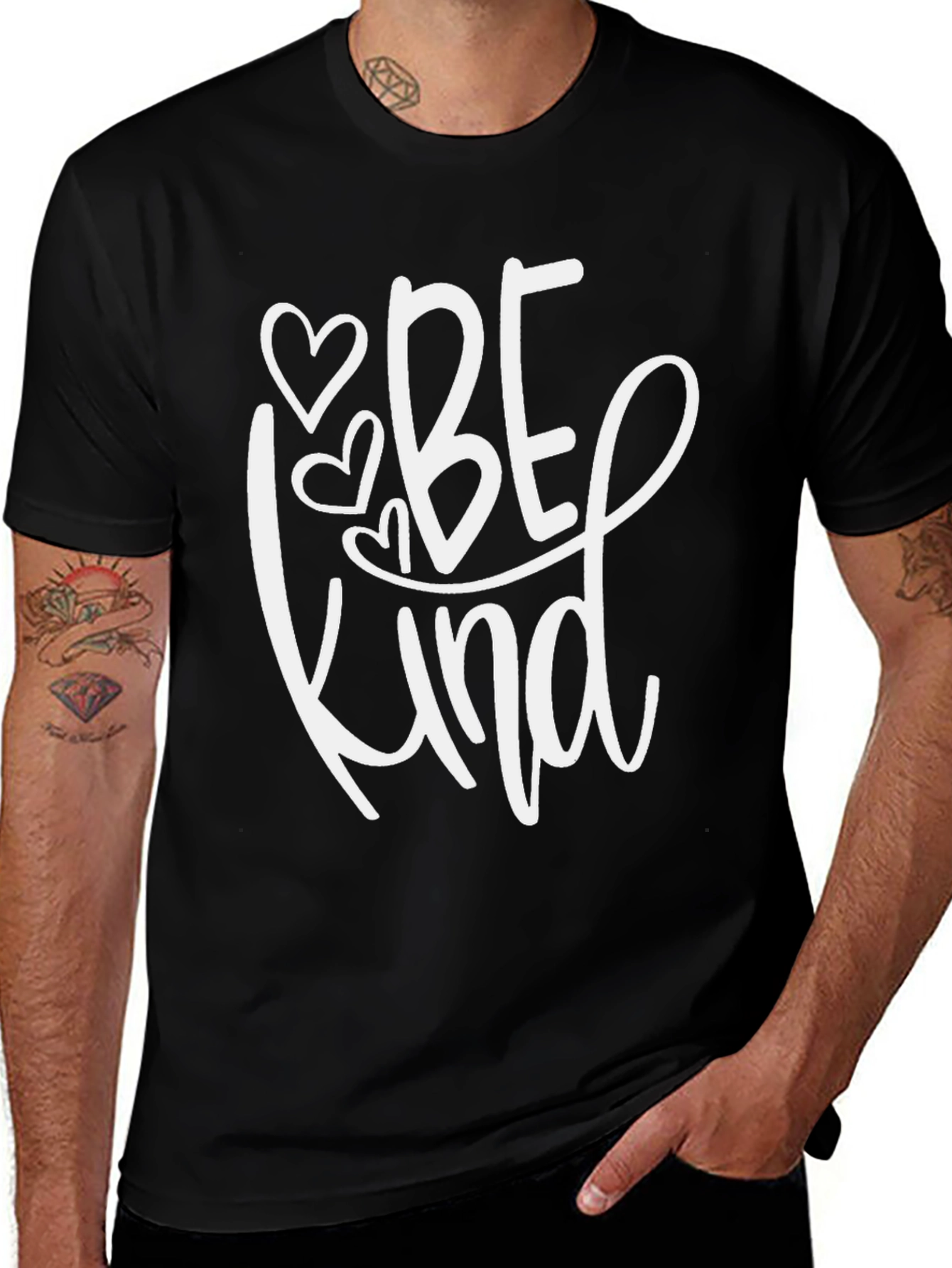 Be Kind Graphic Tee - Classic Crew Neck