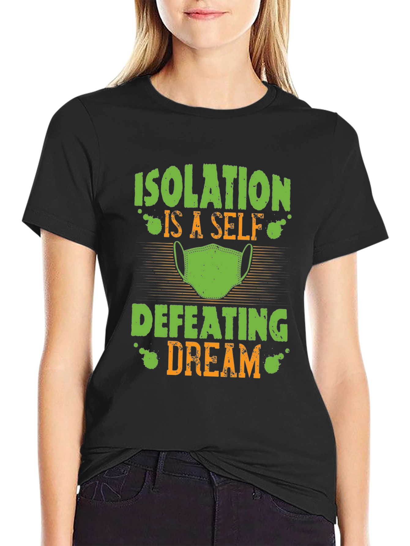 Isolation Defeating Dream Graphic T-Shirt