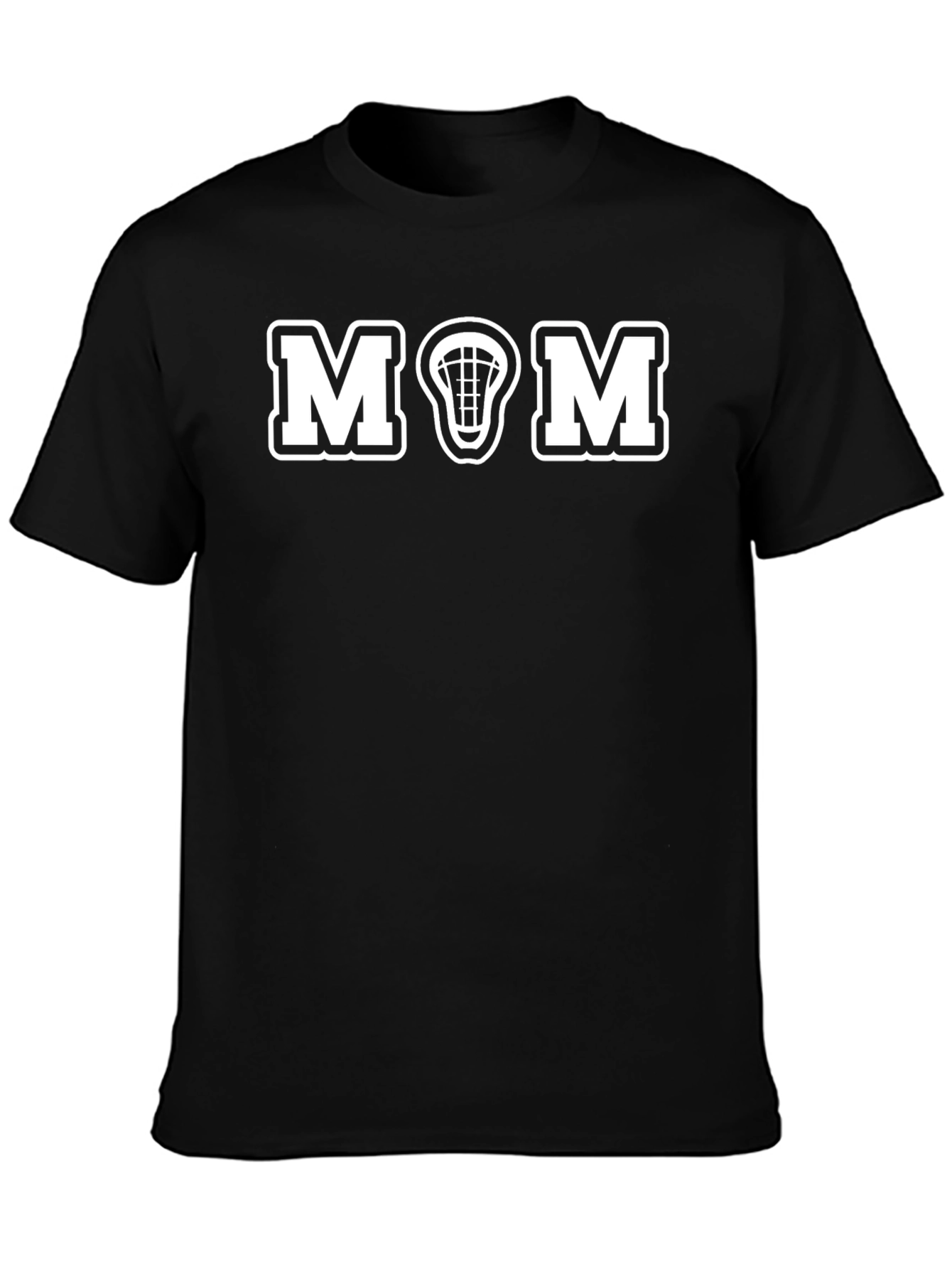 Lacrosse Mom Graphic Tee - Sports Fan Apparel
