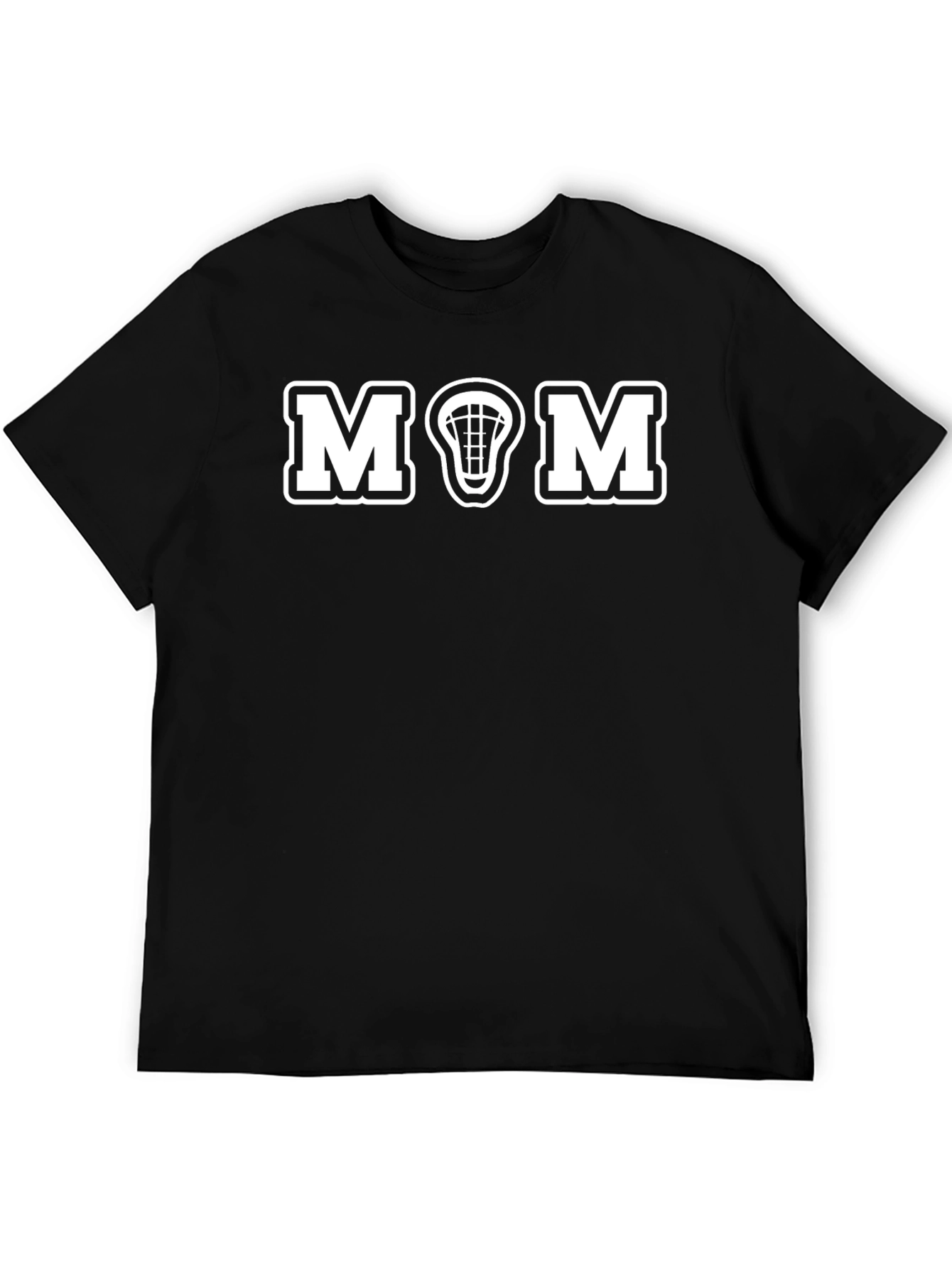 Lacrosse Mom Graphic Tee - Sports Fan Apparel