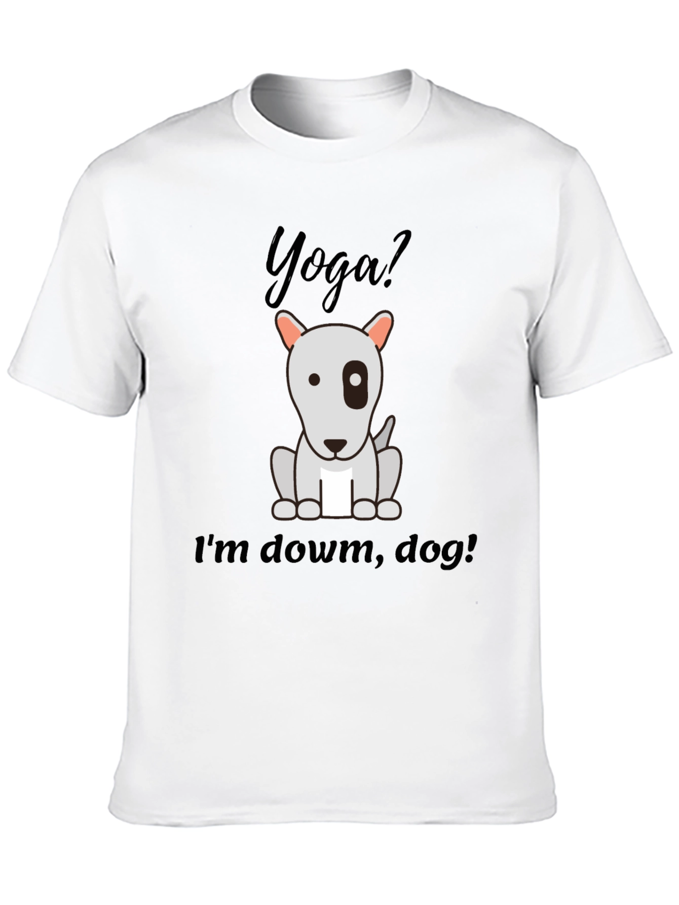 Yoga Dog Graphic T-Shirt - Relaxed Fit