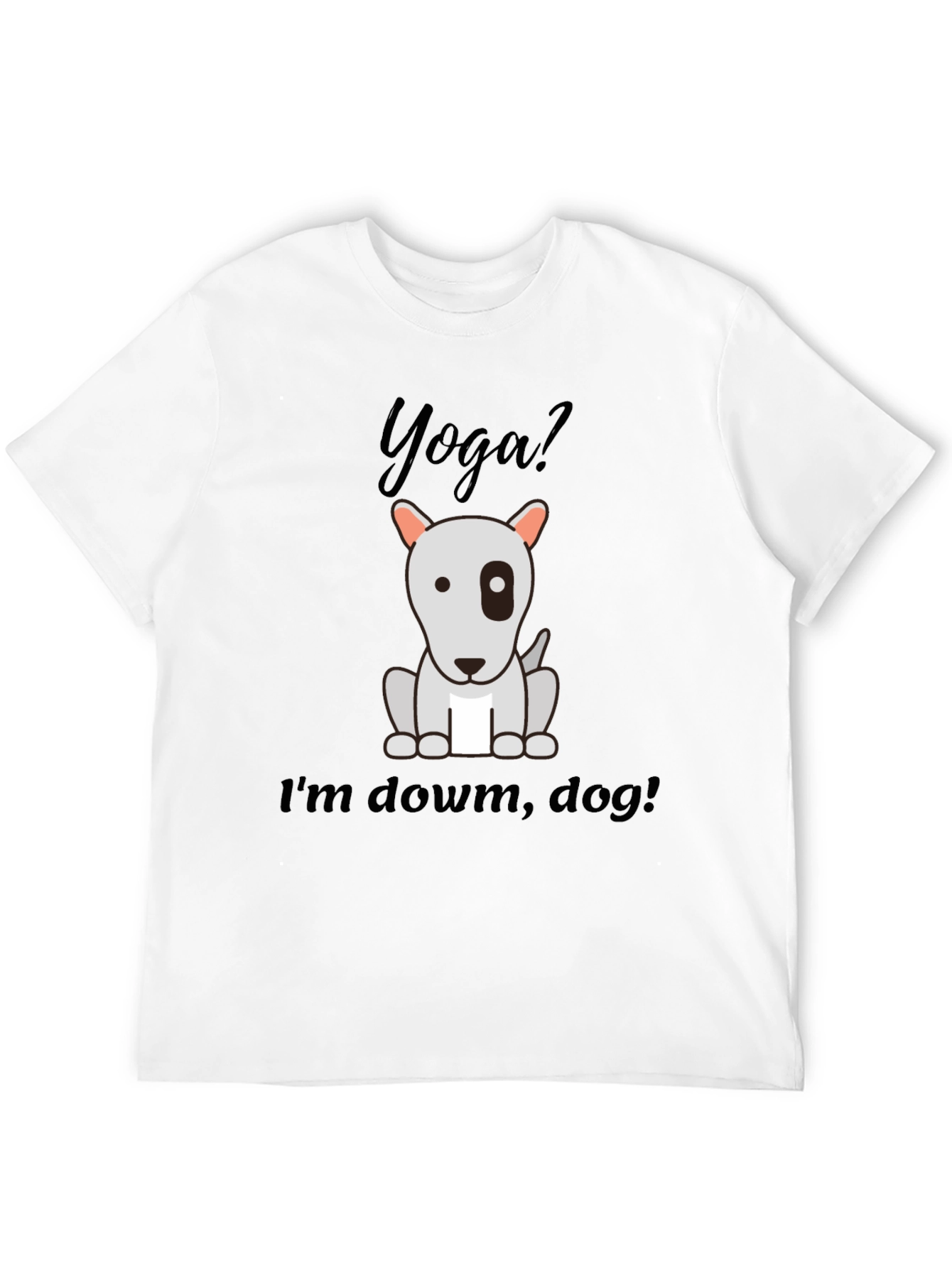 Yoga Dog Graphic T-Shirt - Relaxed Fit