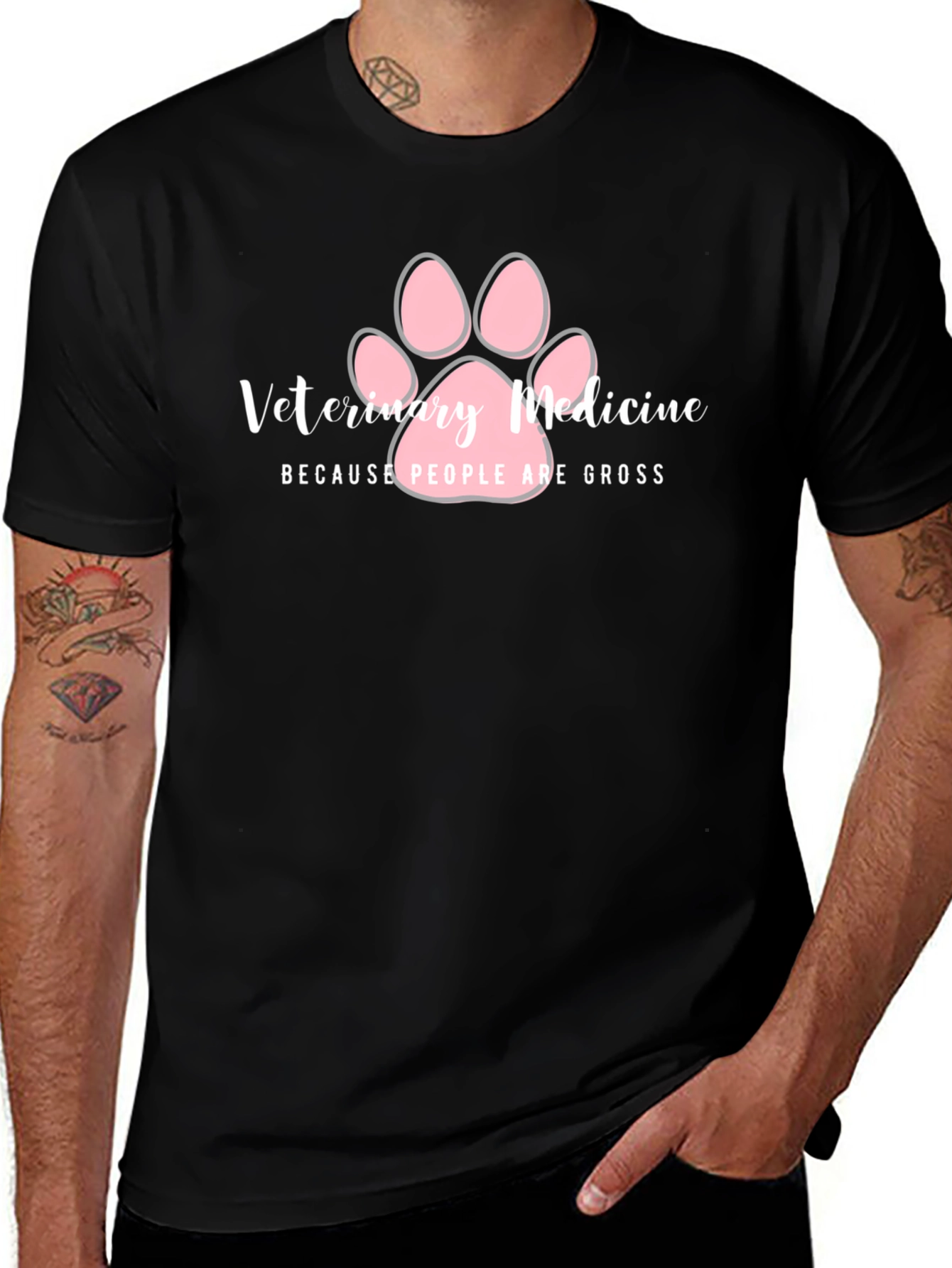 Veterinary Medicine Graphic T-Shirt for Animal Lovers