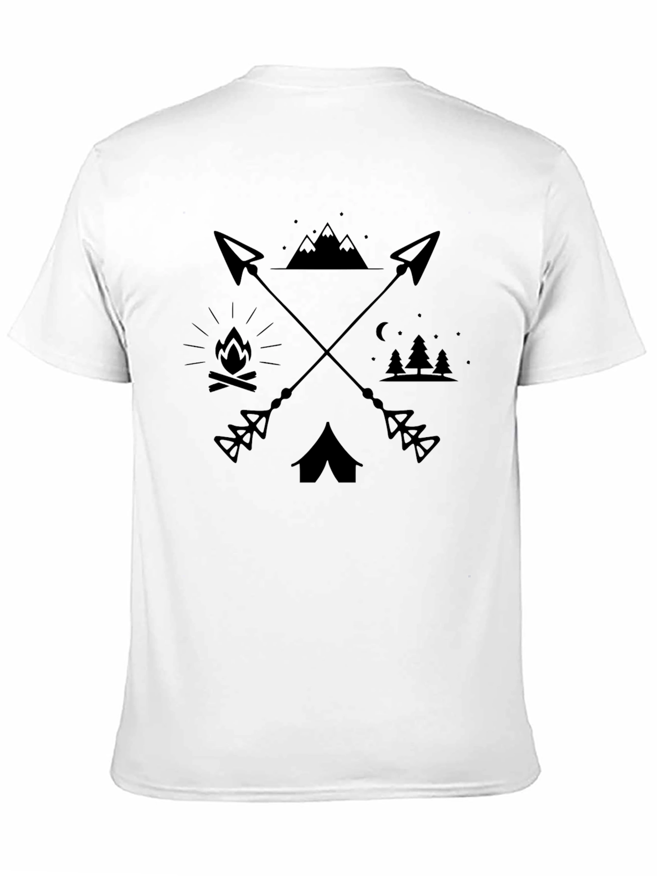 Outdoor Adventure Graphic Tee - Camping & Nature