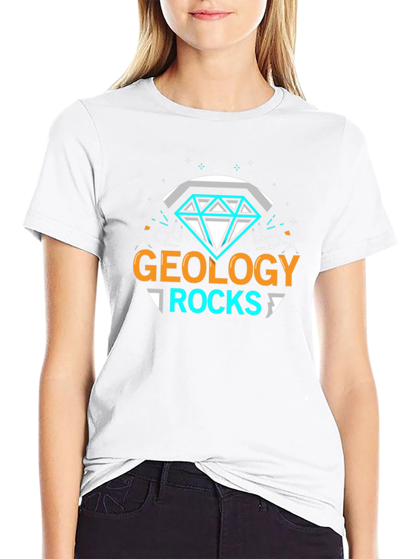 Geology Rocks T-Shirt - Cool Diamond Graphic Tee