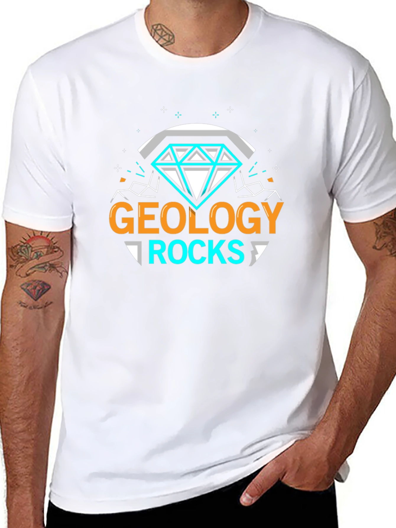 Geology Rocks T-Shirt - Cool Diamond Graphic Tee