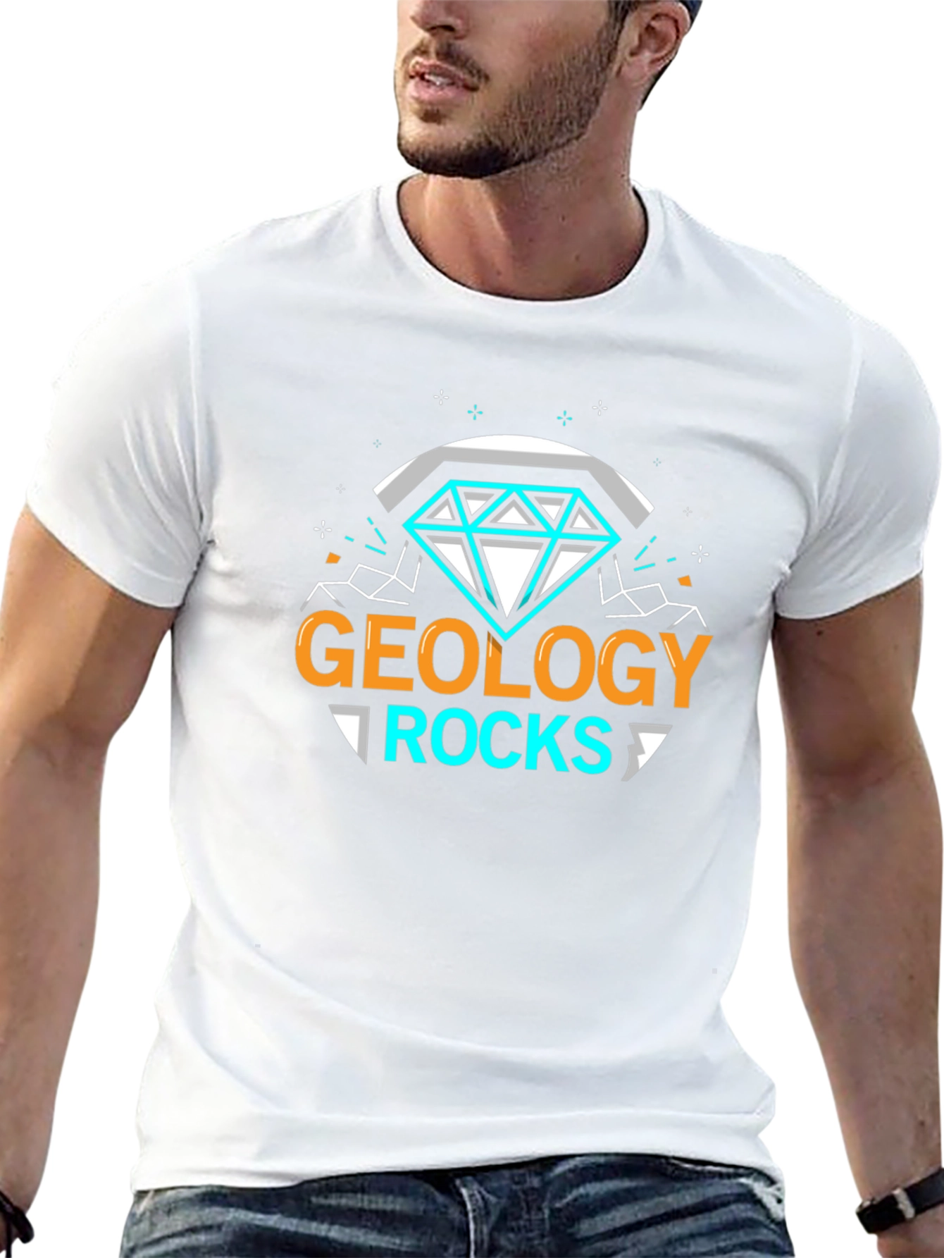 Geology Rocks T-Shirt - Cool Diamond Graphic Tee