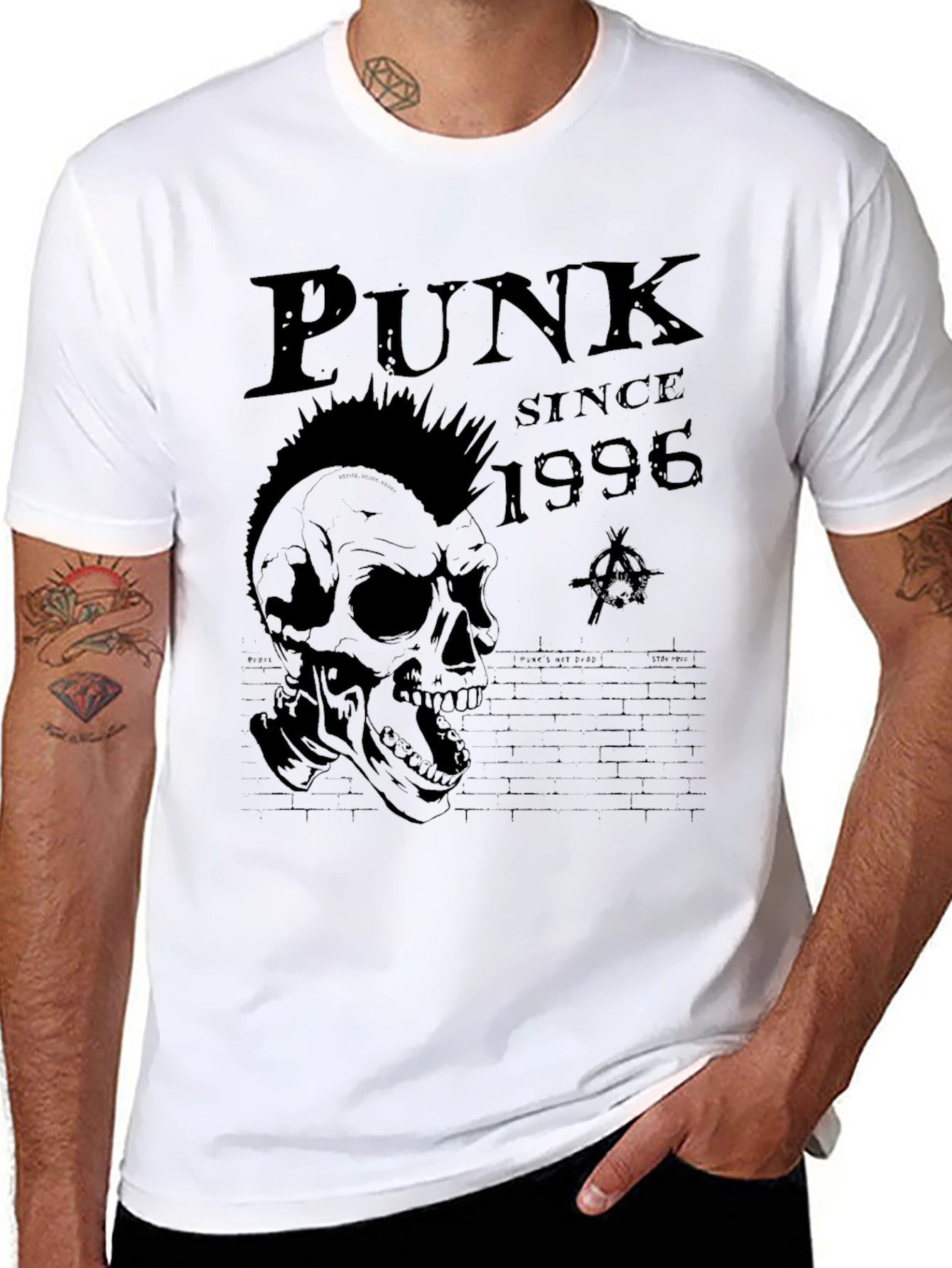 Punk Since 1996 Skull T-Shirt