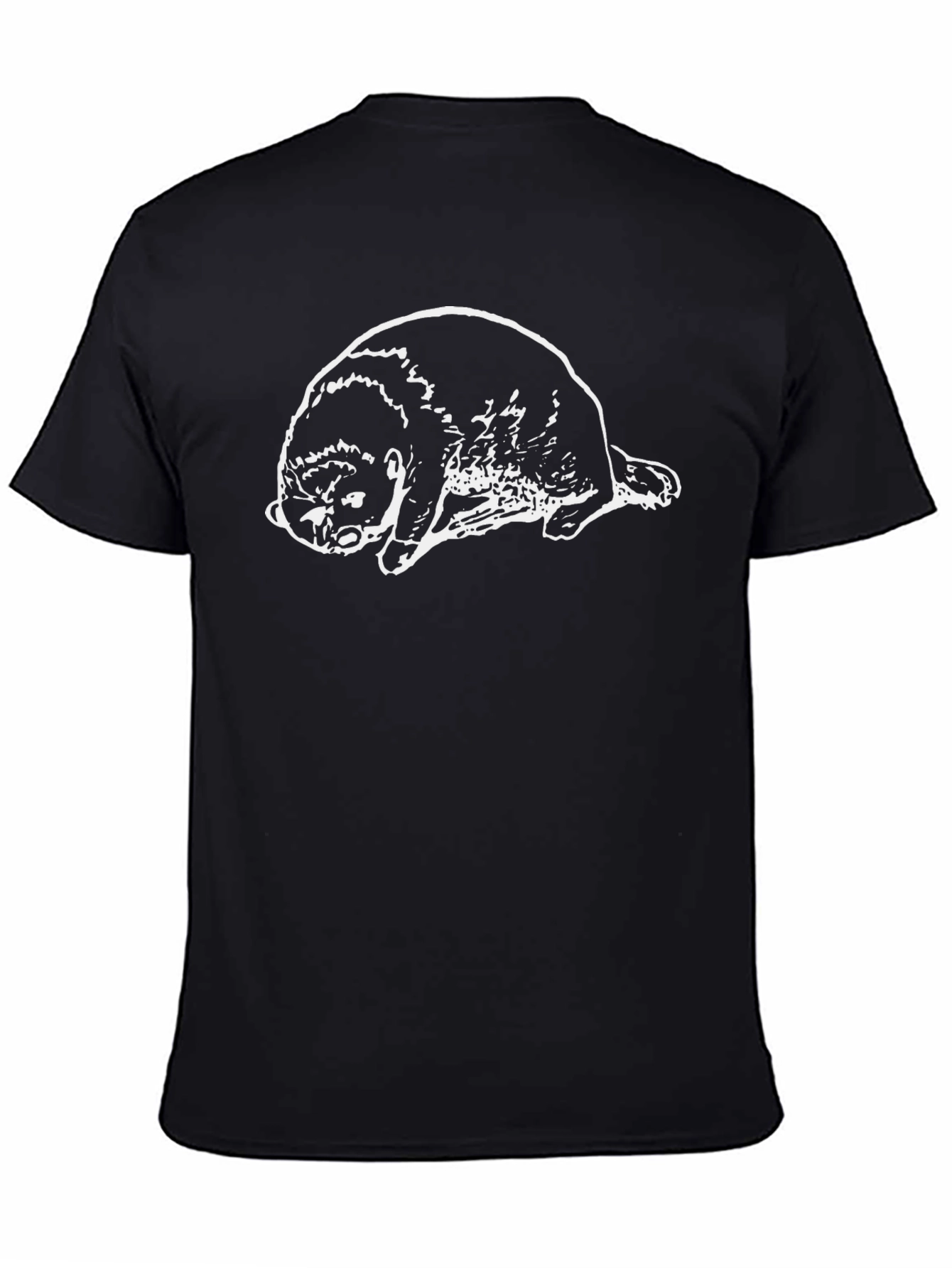 Funny Honey Badger T-Shirt - Black