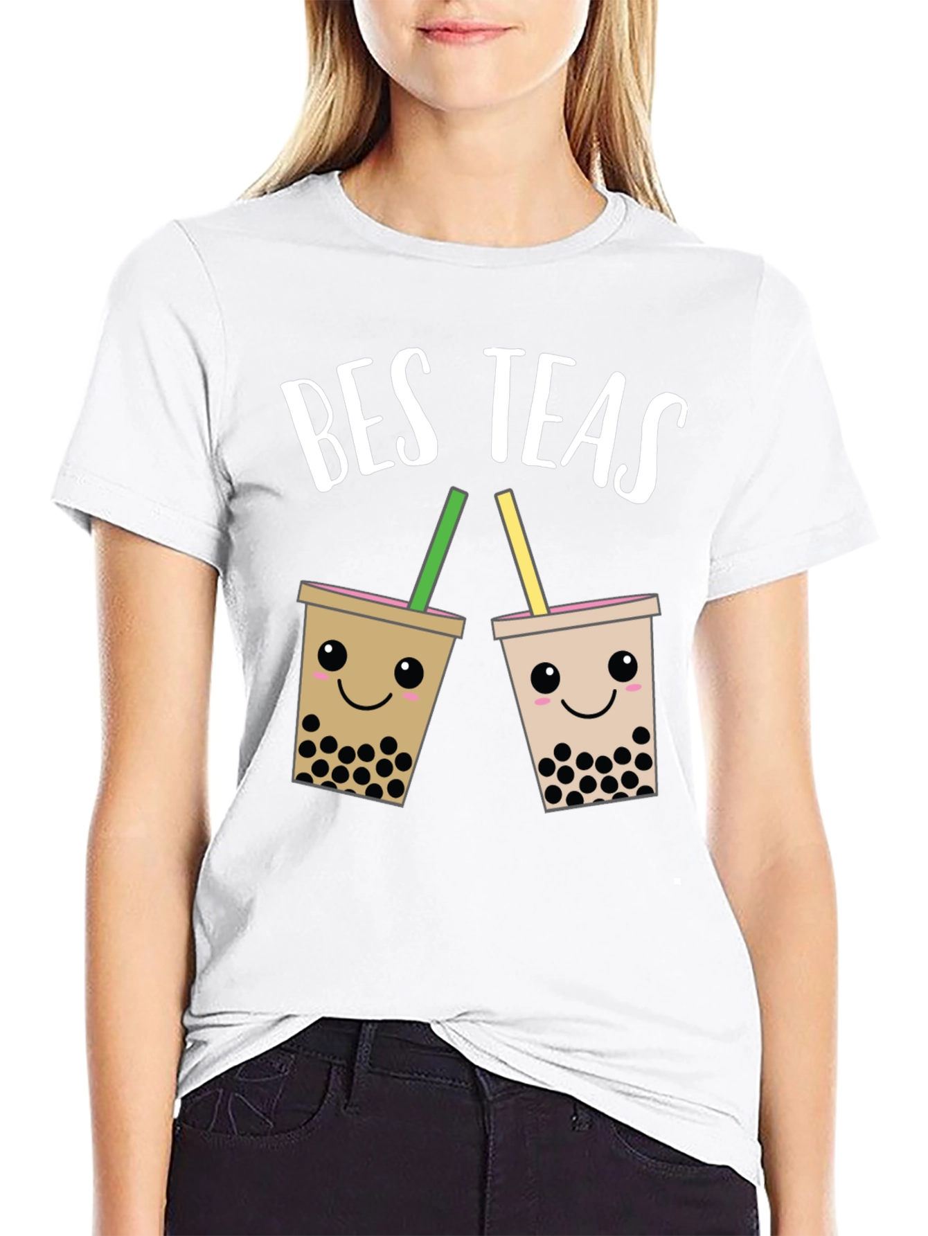 Bes Teas Bubble Tea Graphic T-Shirt