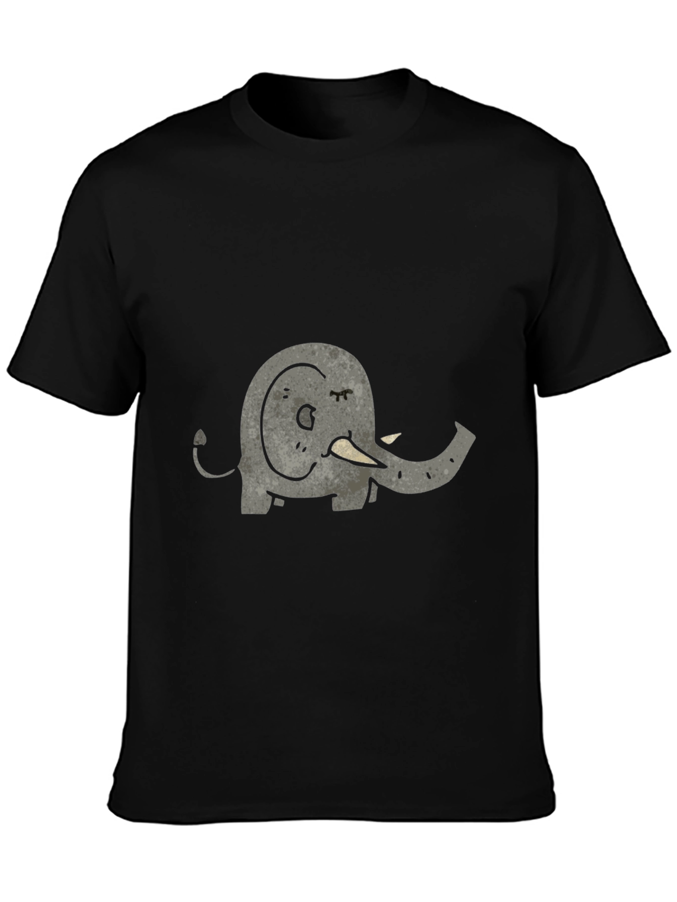 Elephant Graphic T-Shirt - Unisex Casual Tee