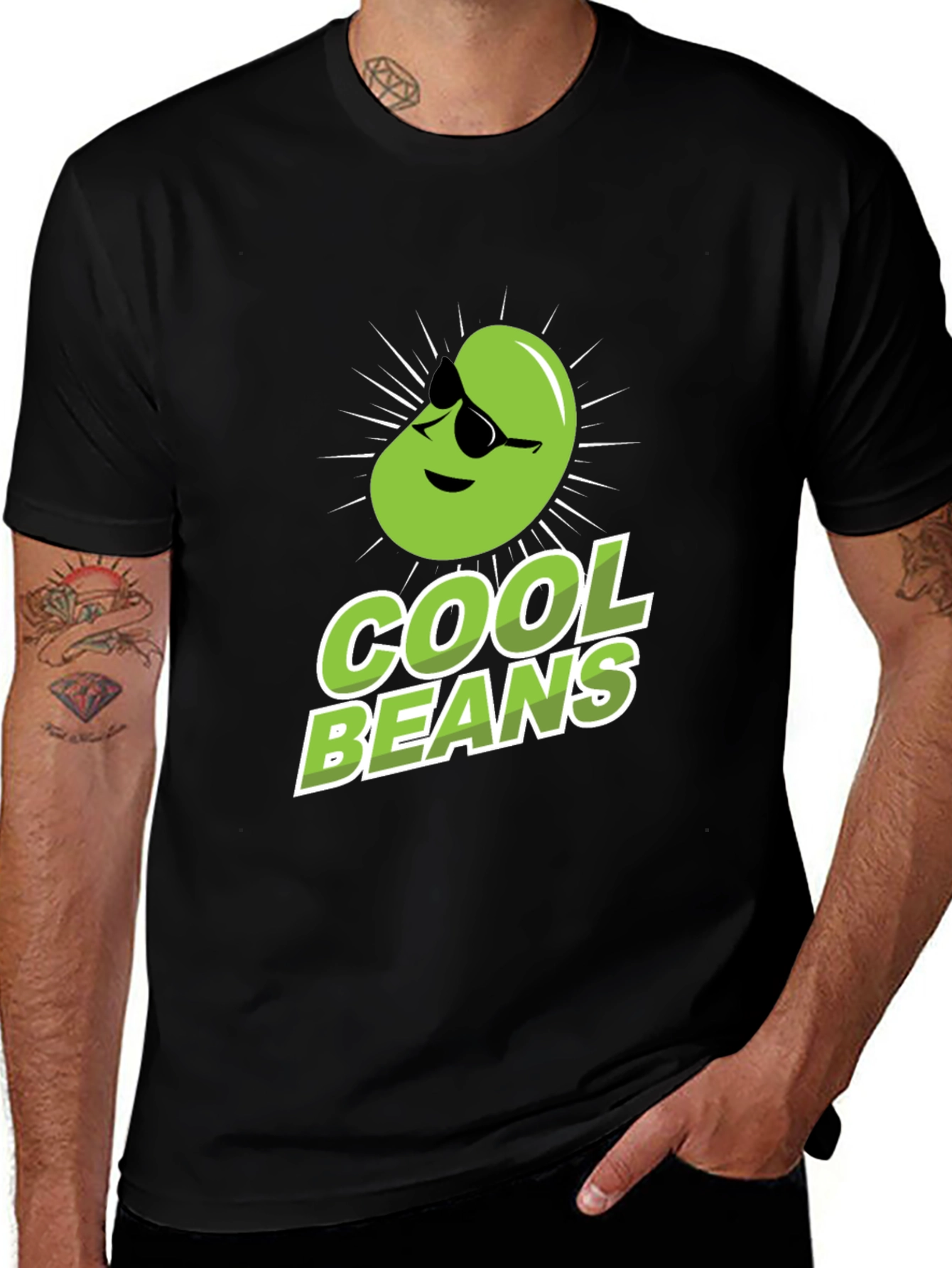 Cool Beans Graphic Tee - Unisex Crew Neck