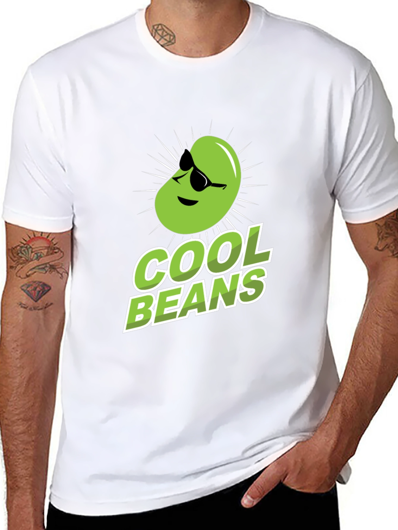 Cool Beans Graphic Tee - Unisex Crew Neck