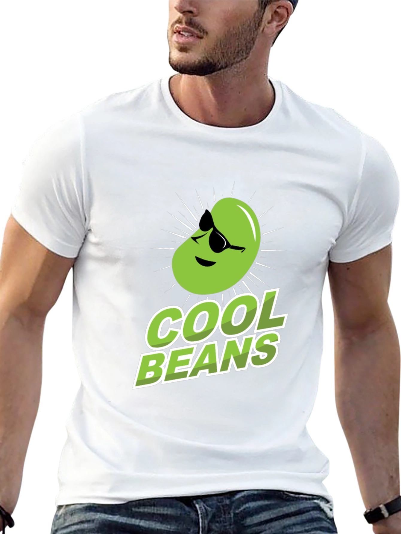 Cool Beans Graphic Tee - Unisex Crew Neck