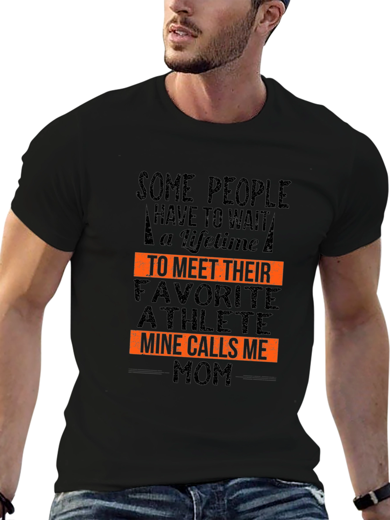 Favorite Athlete Mom T-Shirt