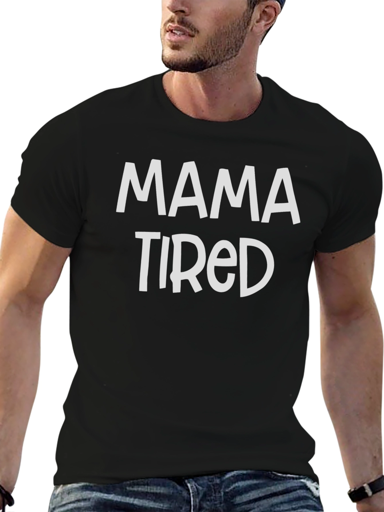 Mama Tired Graphic Tee - Comfortable Unisex T-Shirt