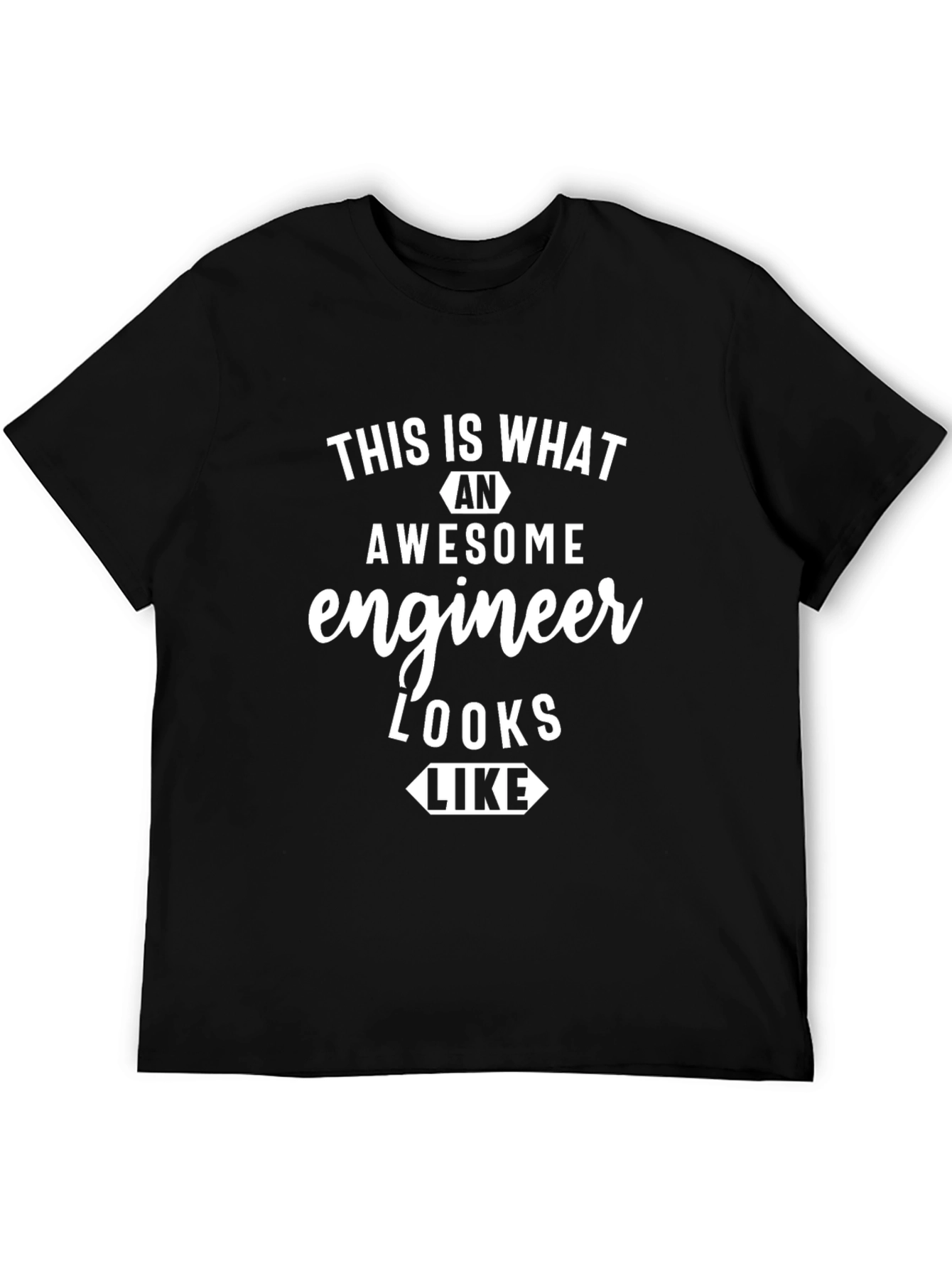 Awesome Engineer T-Shirt - Black