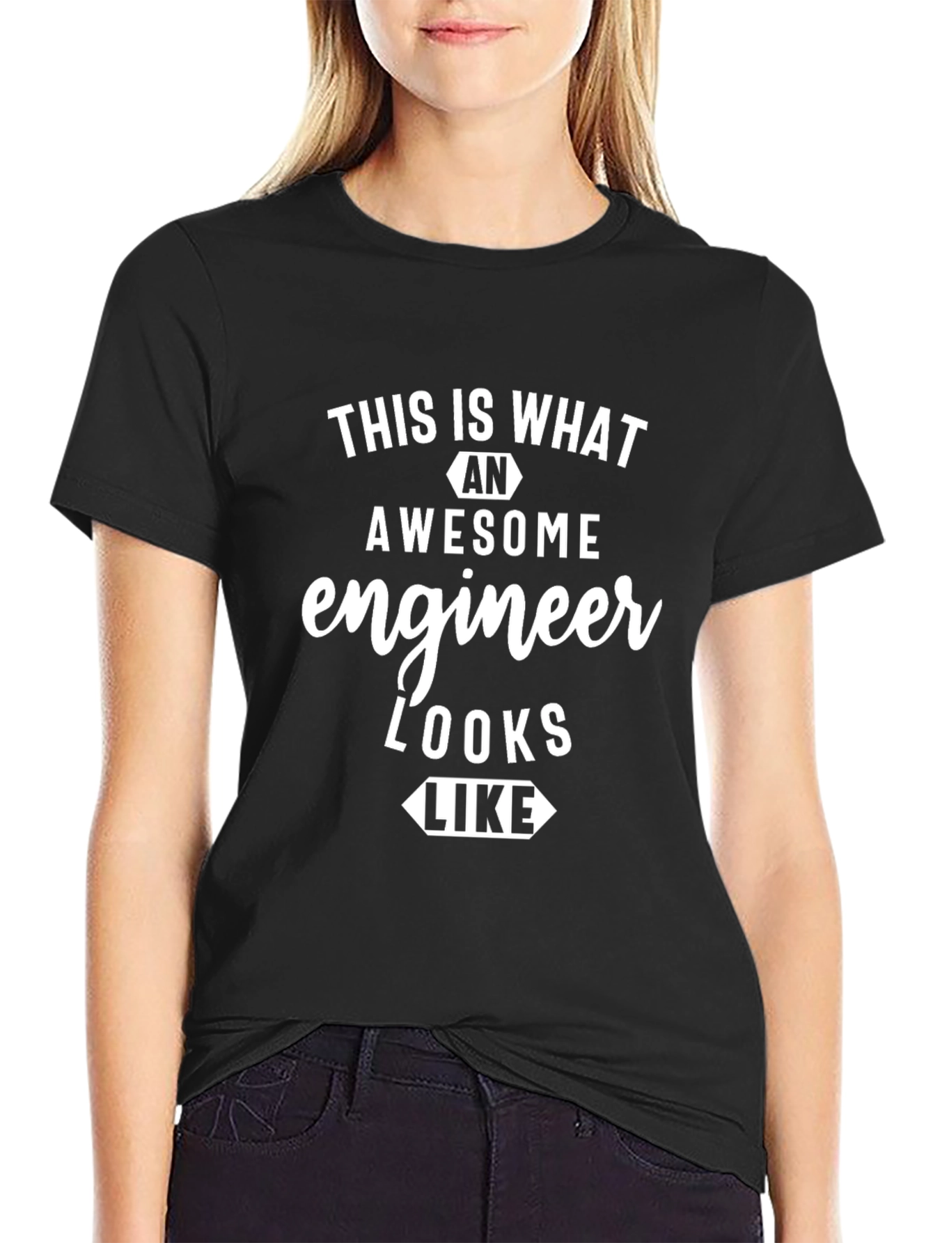 Awesome Engineer T-Shirt - Black