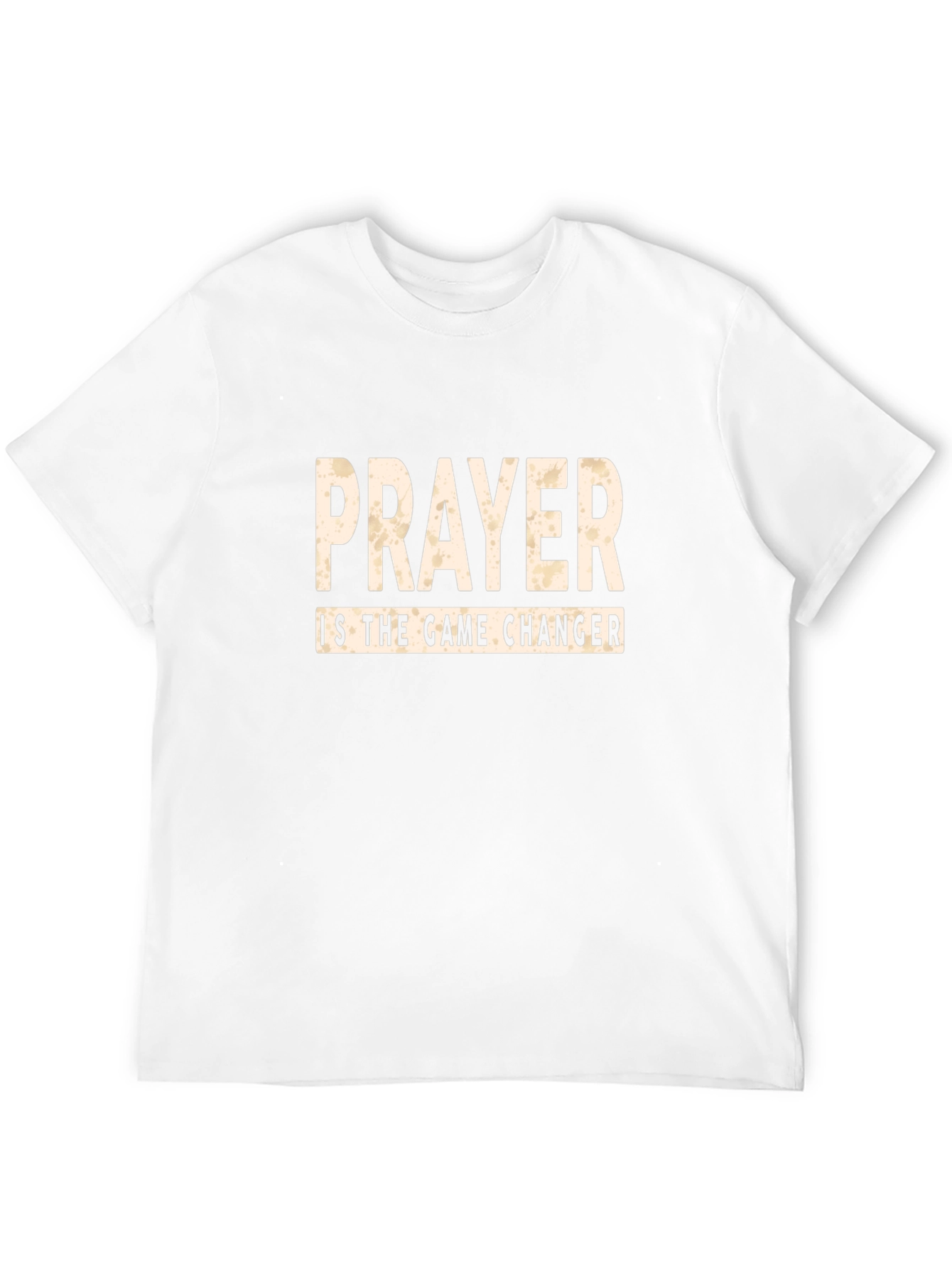 Prayer is the Game Changer Black T-Shirt