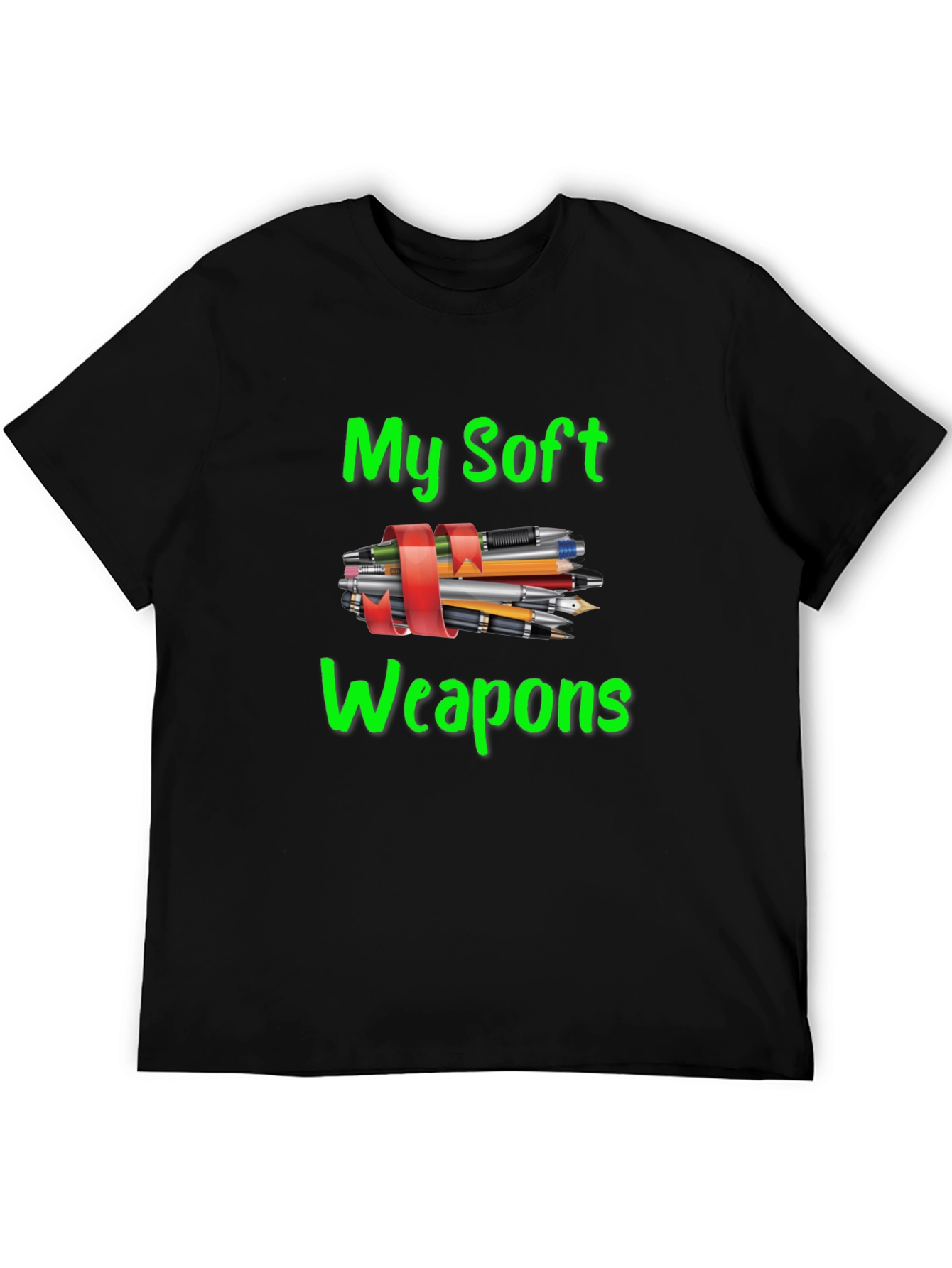 My Soft Weapons T-Shirt - Creative Writing Tee