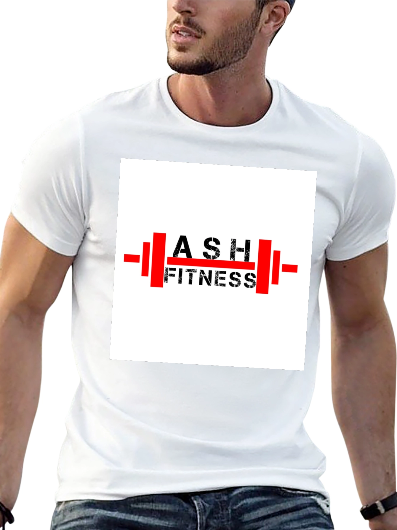 ASH Fitness Black T-Shirt