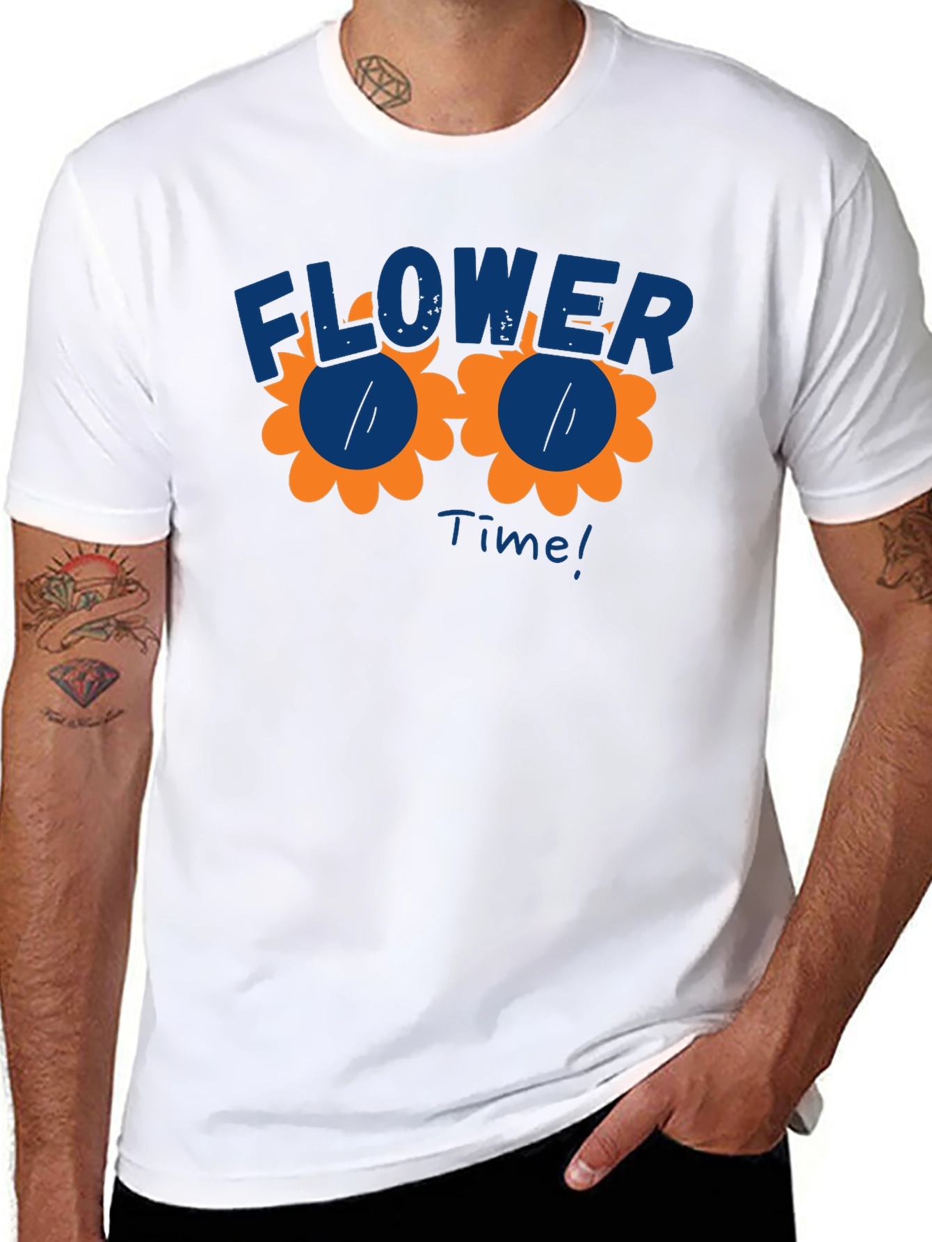 Flower Time Graphic T-Shirt