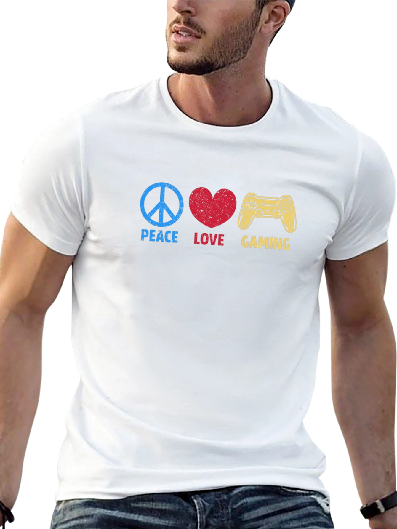 Peace Love Gaming T-Shirt