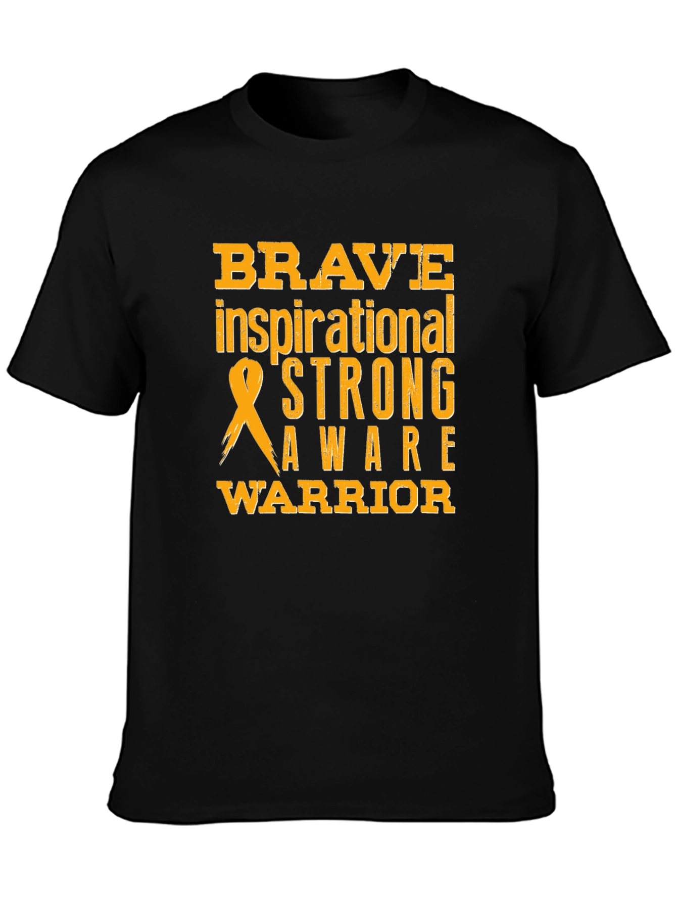 Brave Strong Warrior Awareness T-Shirt