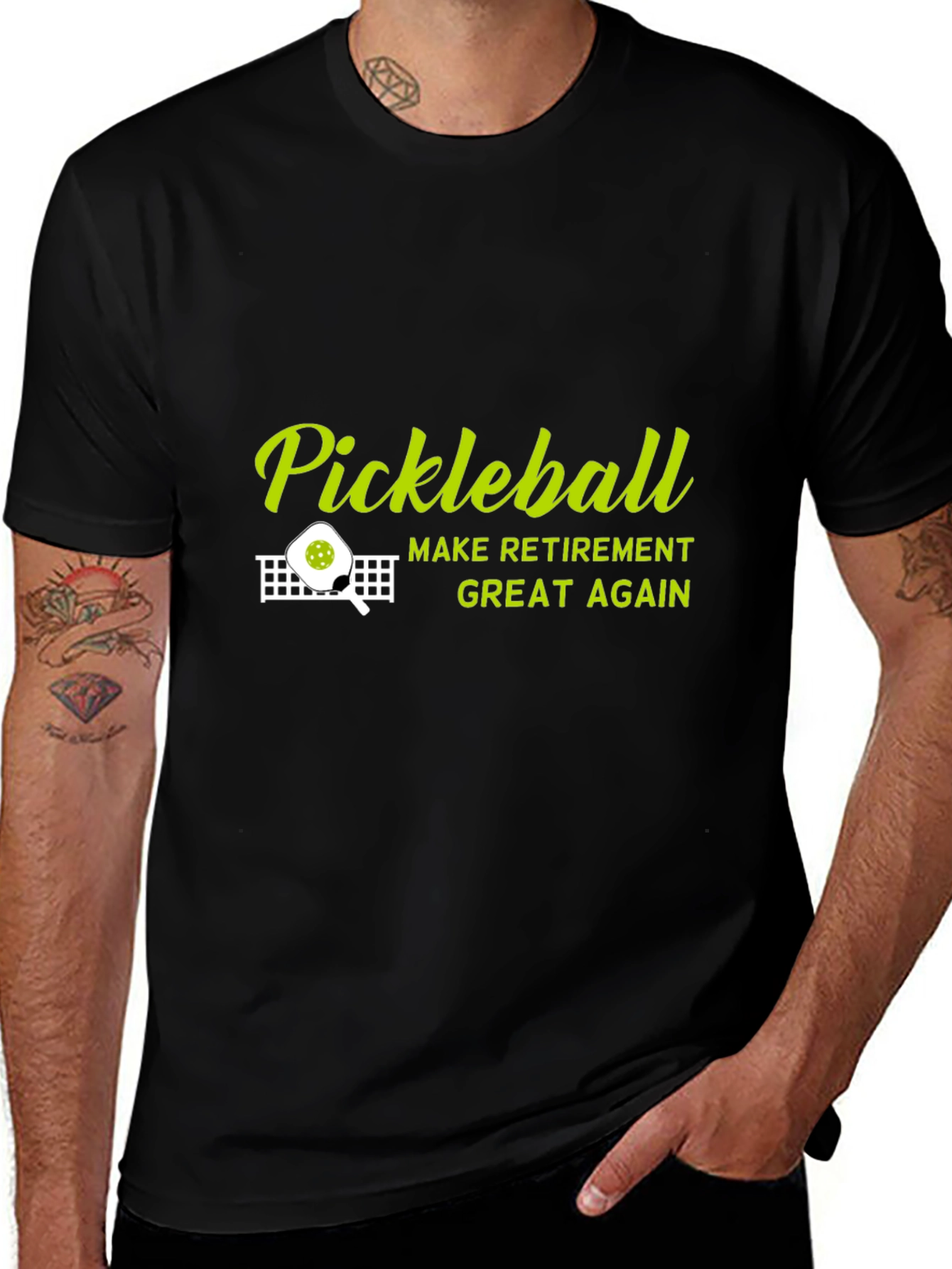 Pickleball Retirement T-Shirt - Funny Sports Tee