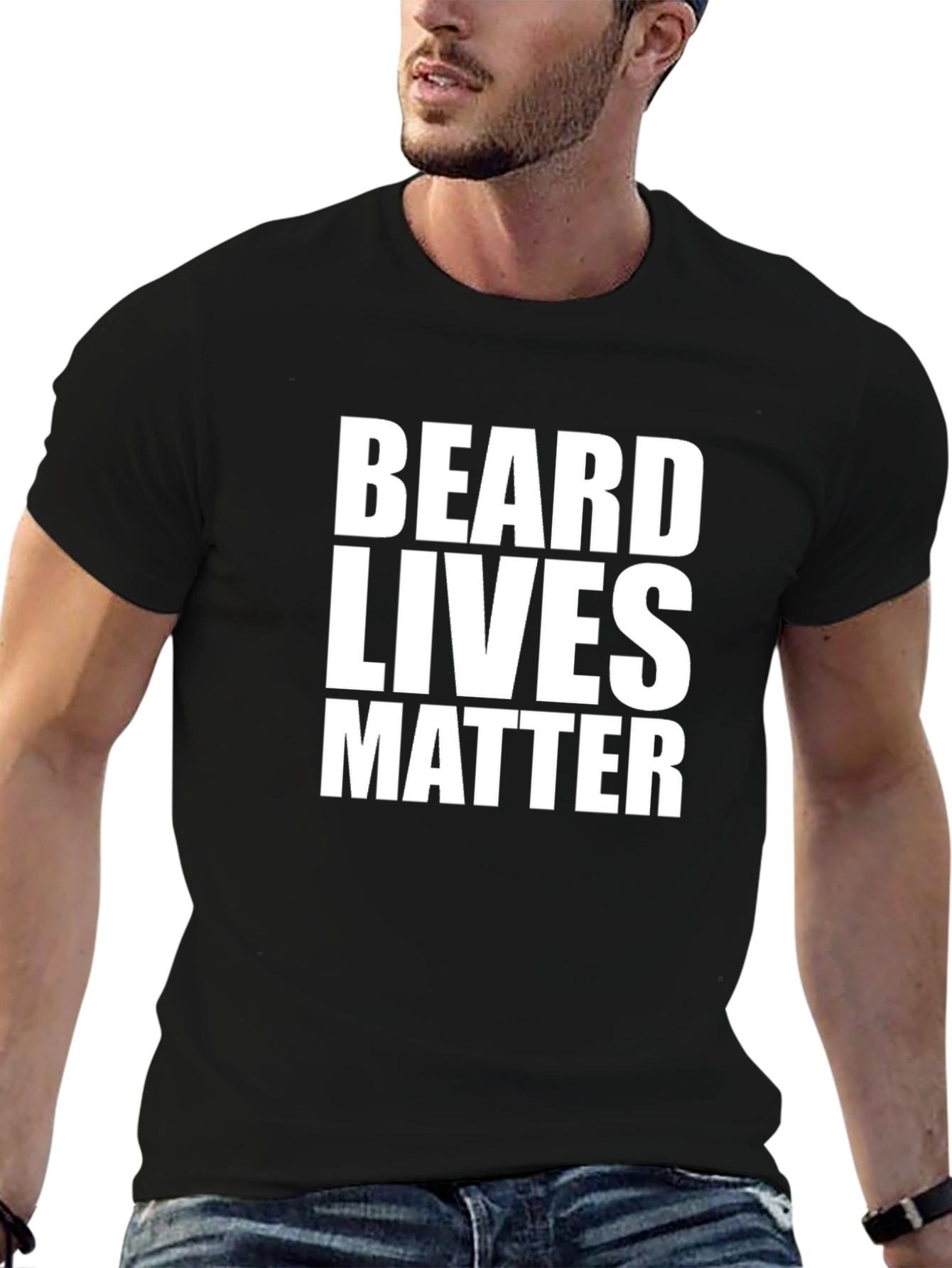 Beard Lives Matter T-Shirt - Funny Slogan Tee