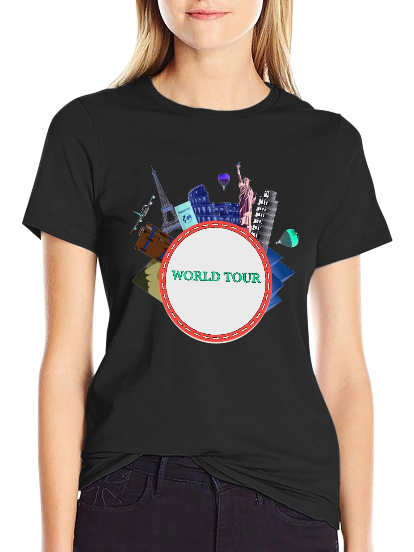 World Tour Travel Souvenir T-Shirt