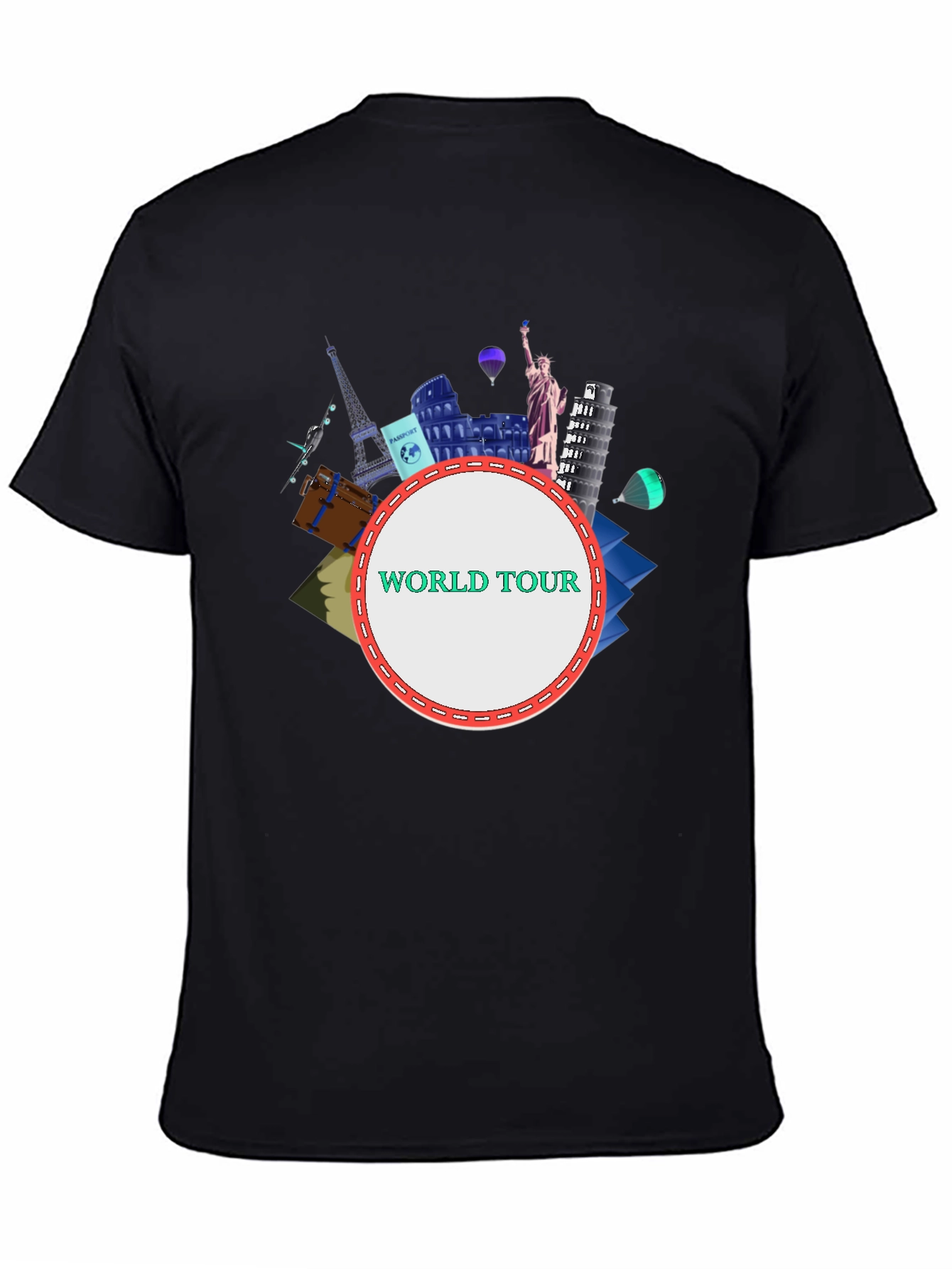 World Tour Travel Souvenir T-Shirt