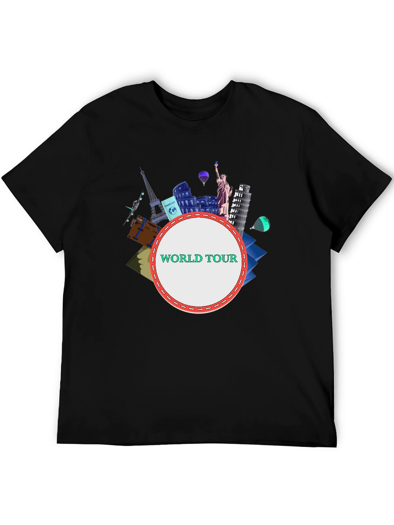 World Tour Travel Souvenir T-Shirt
