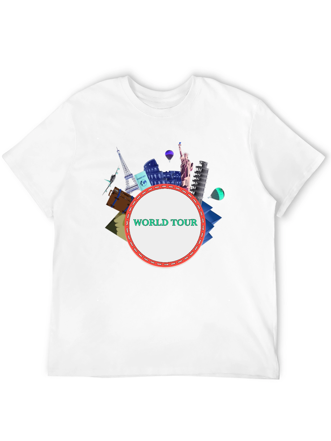 World Tour Travel Souvenir T-Shirt