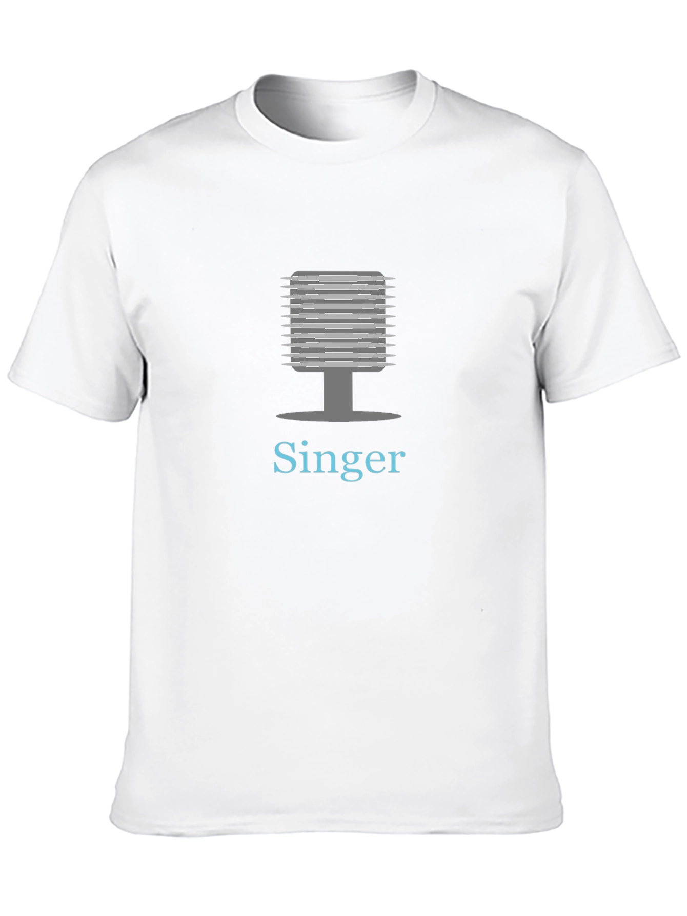 Singer Graphic Tee - Black Cotton Blend